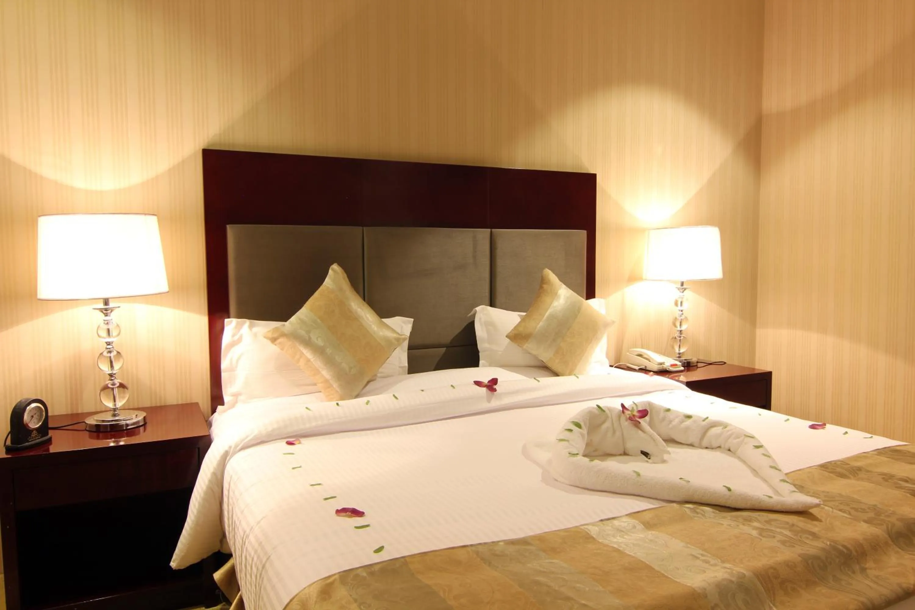 Bed in Aliah Towlan Palace