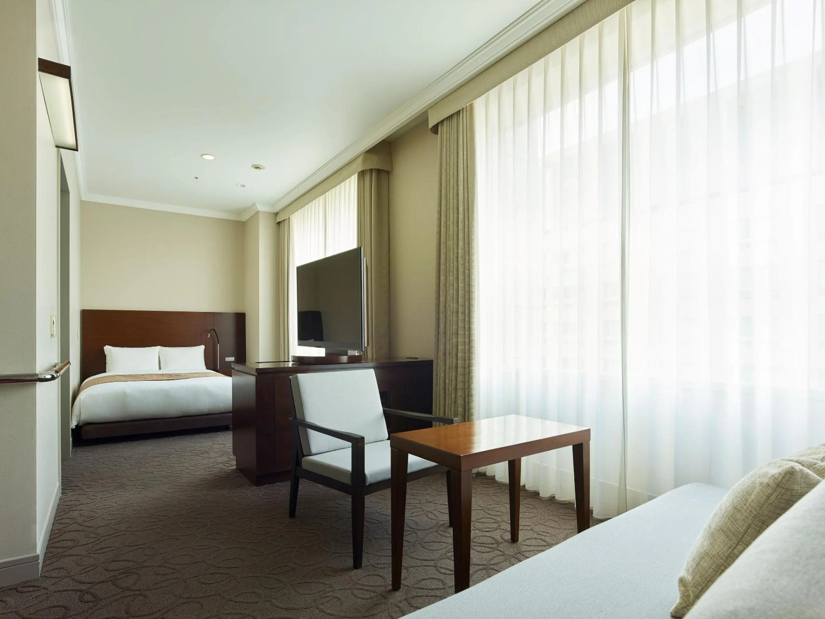 Bed in Hotel The Celestine Tokyo Shiba