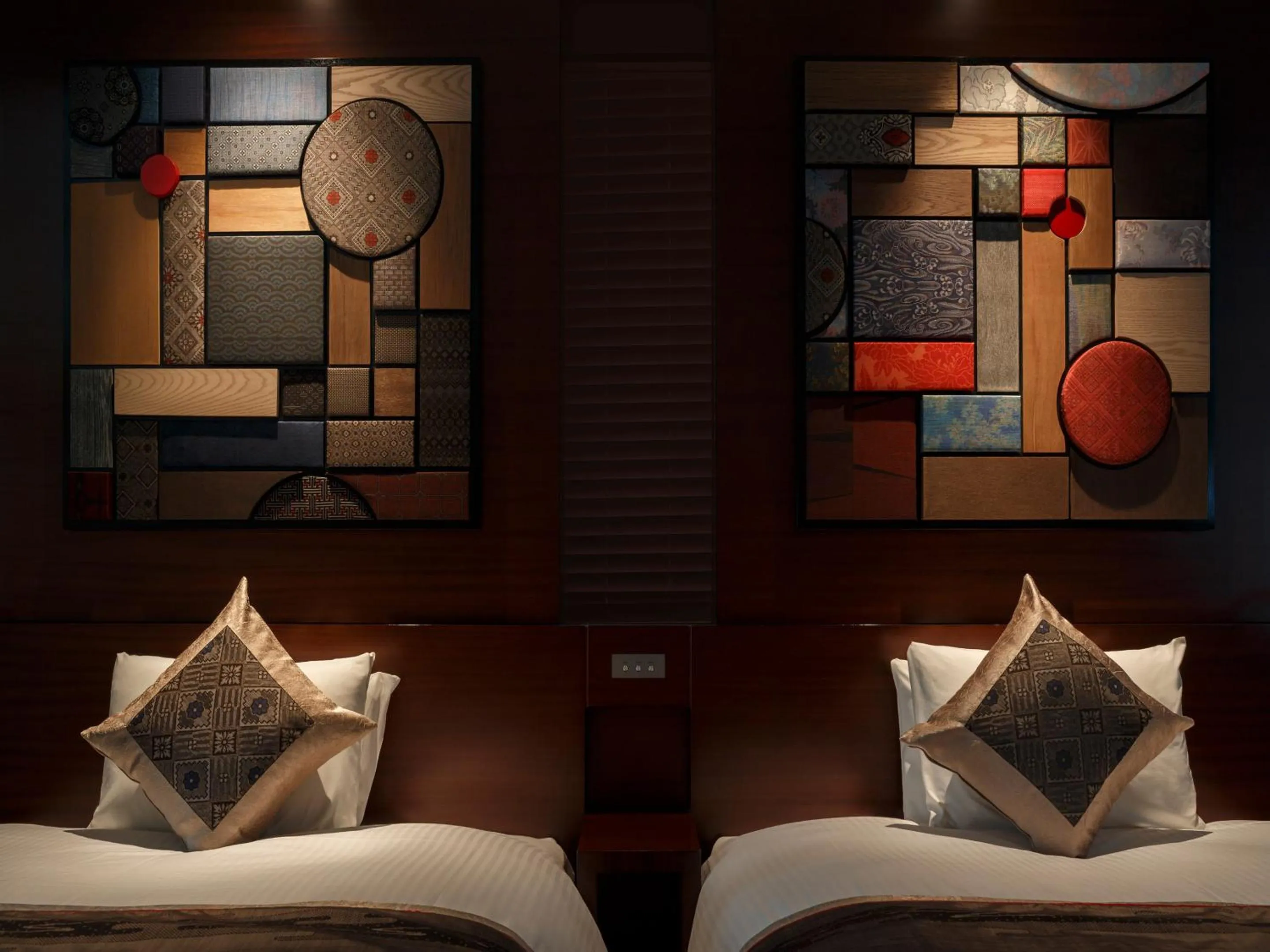 Bed in Hotel The Celestine Tokyo Shiba