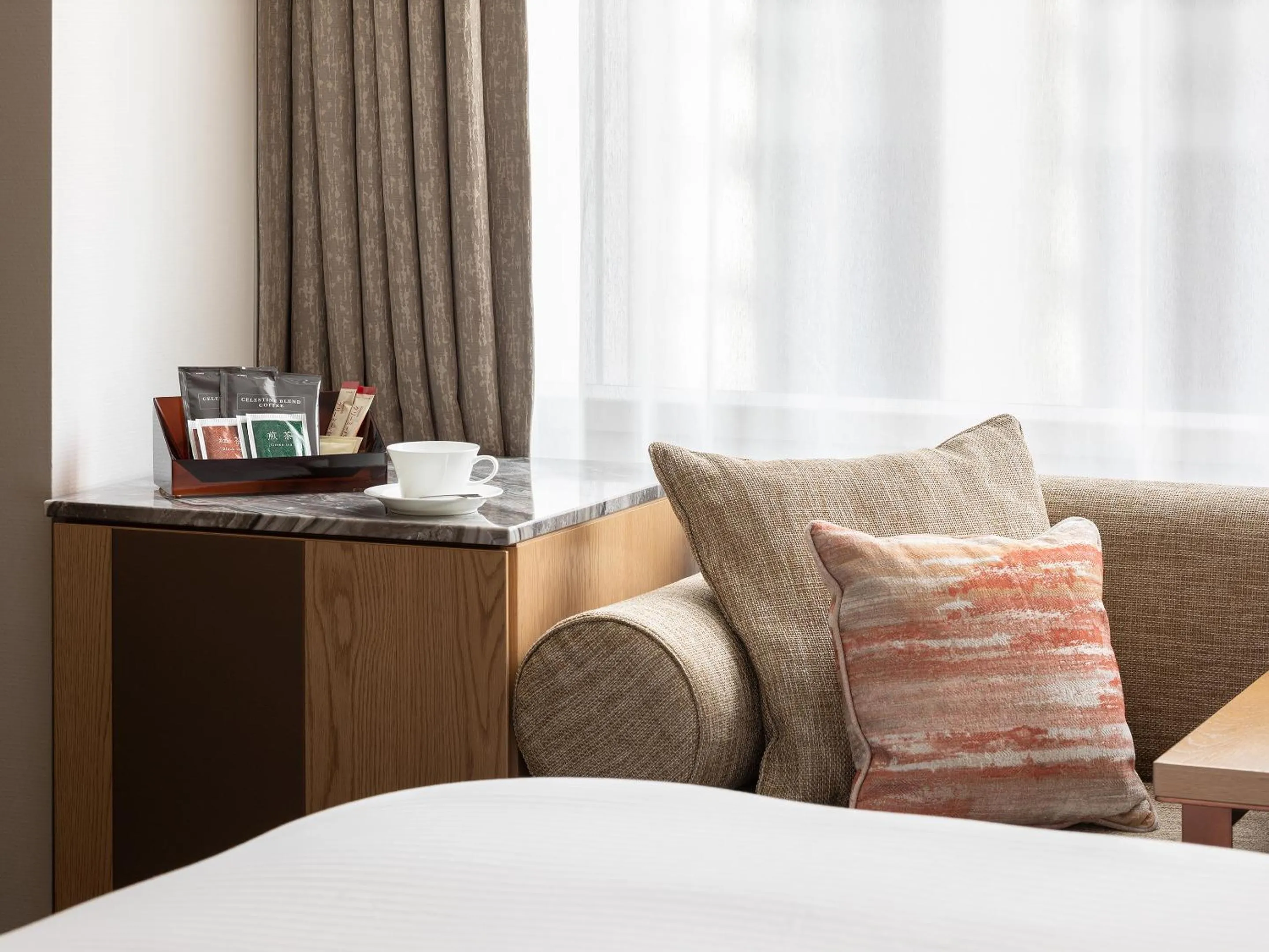 Bed in Hotel The Celestine Tokyo Shiba