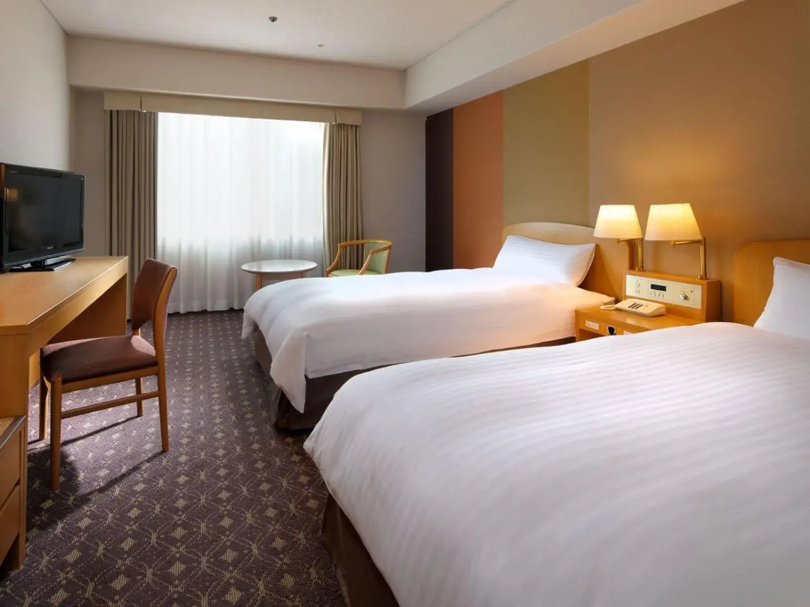 Standard Twin Room - single occupancy - Main Building Standard Floor - Non-Smoking in Miyako Hotel Kyoto Hachijo Standard Twin Room - single occupancy - Main Building Standard Floor - Non-Smoking in Miyako Hotel Kyoto Hachijo