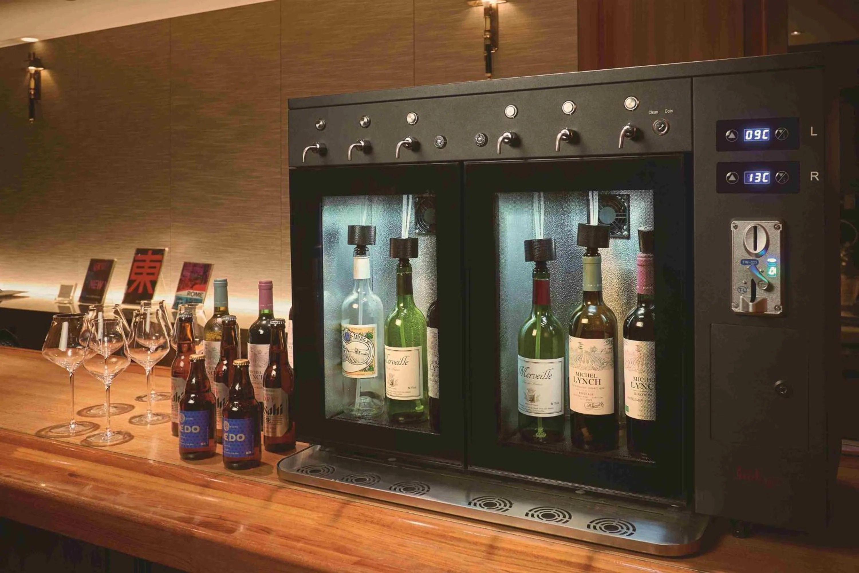 Alcoholic drinks in Shiba Park Hotel