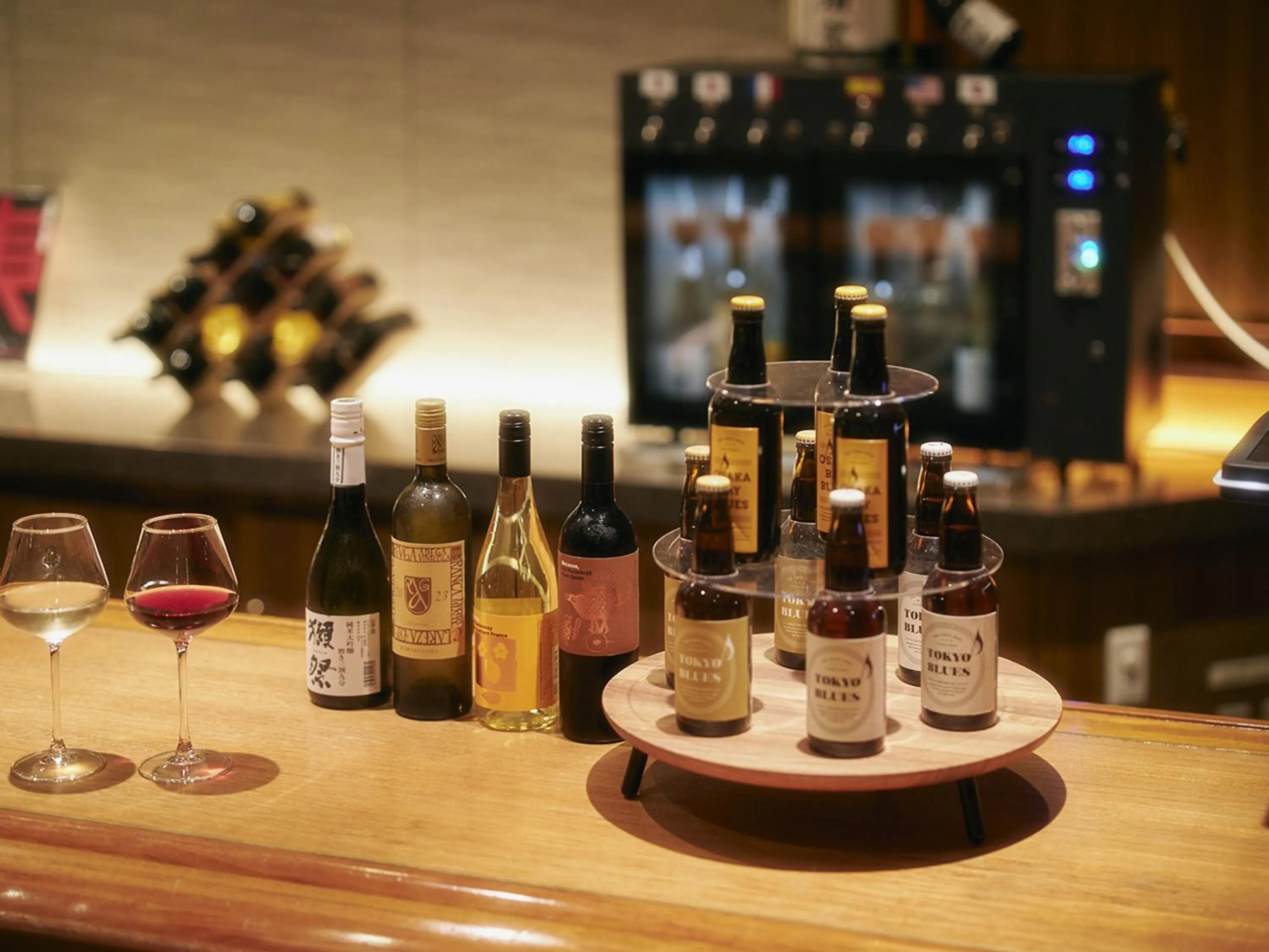 Alcoholic drinks in Shiba Park Hotel