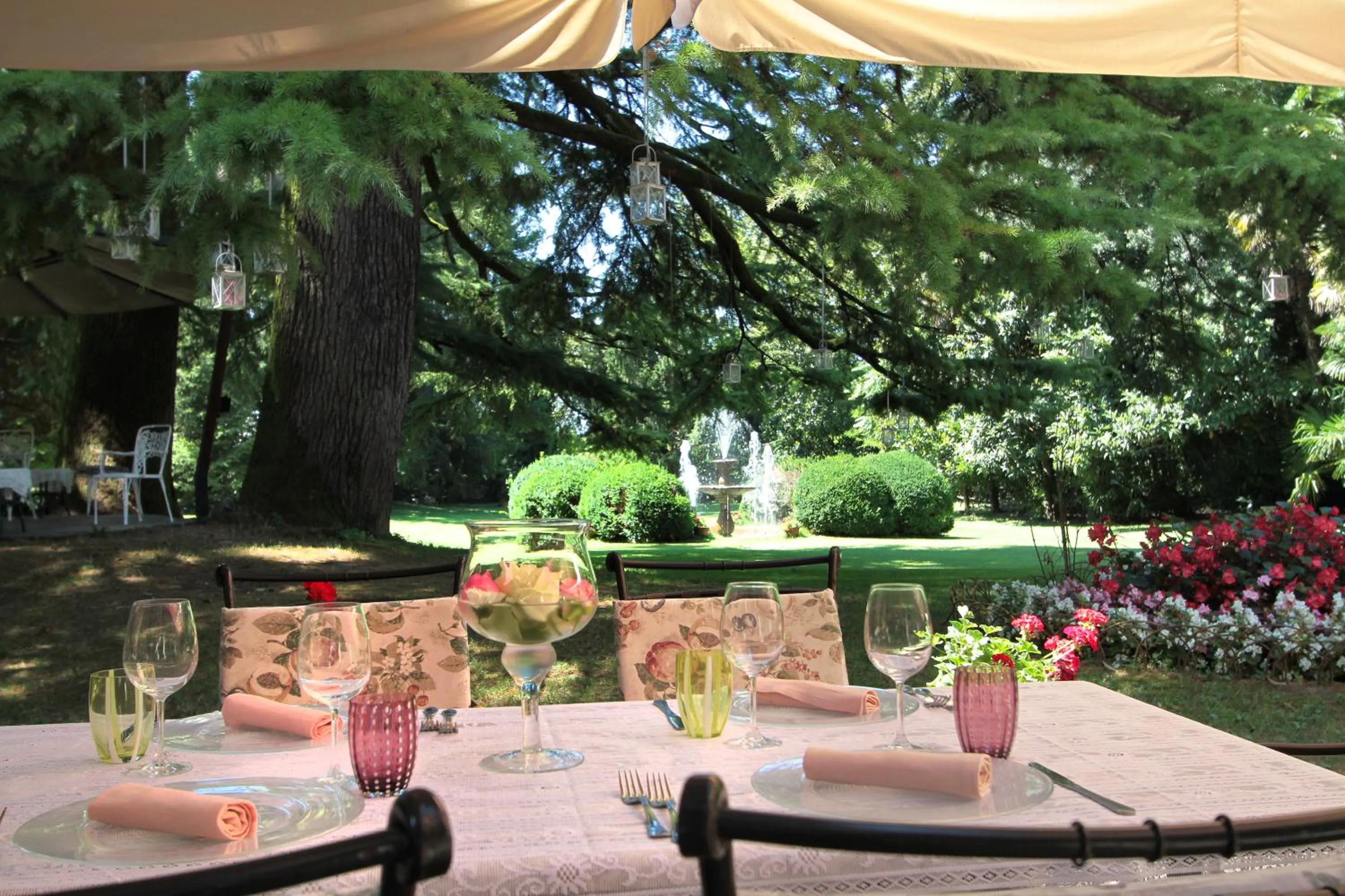 Garden in Hotel Villa Luppis