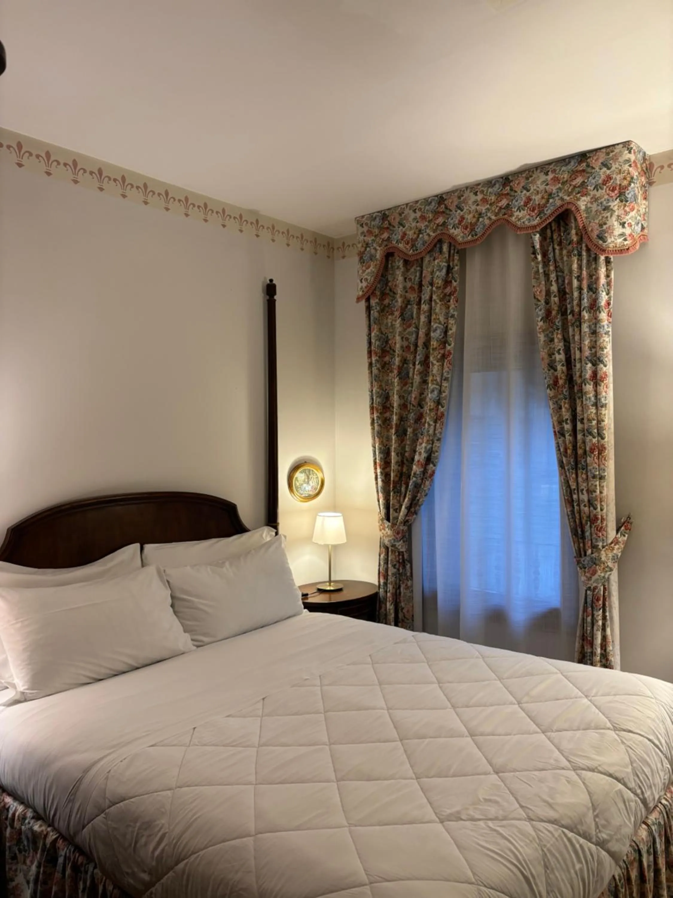 Bed in Hotel Villa Luppis