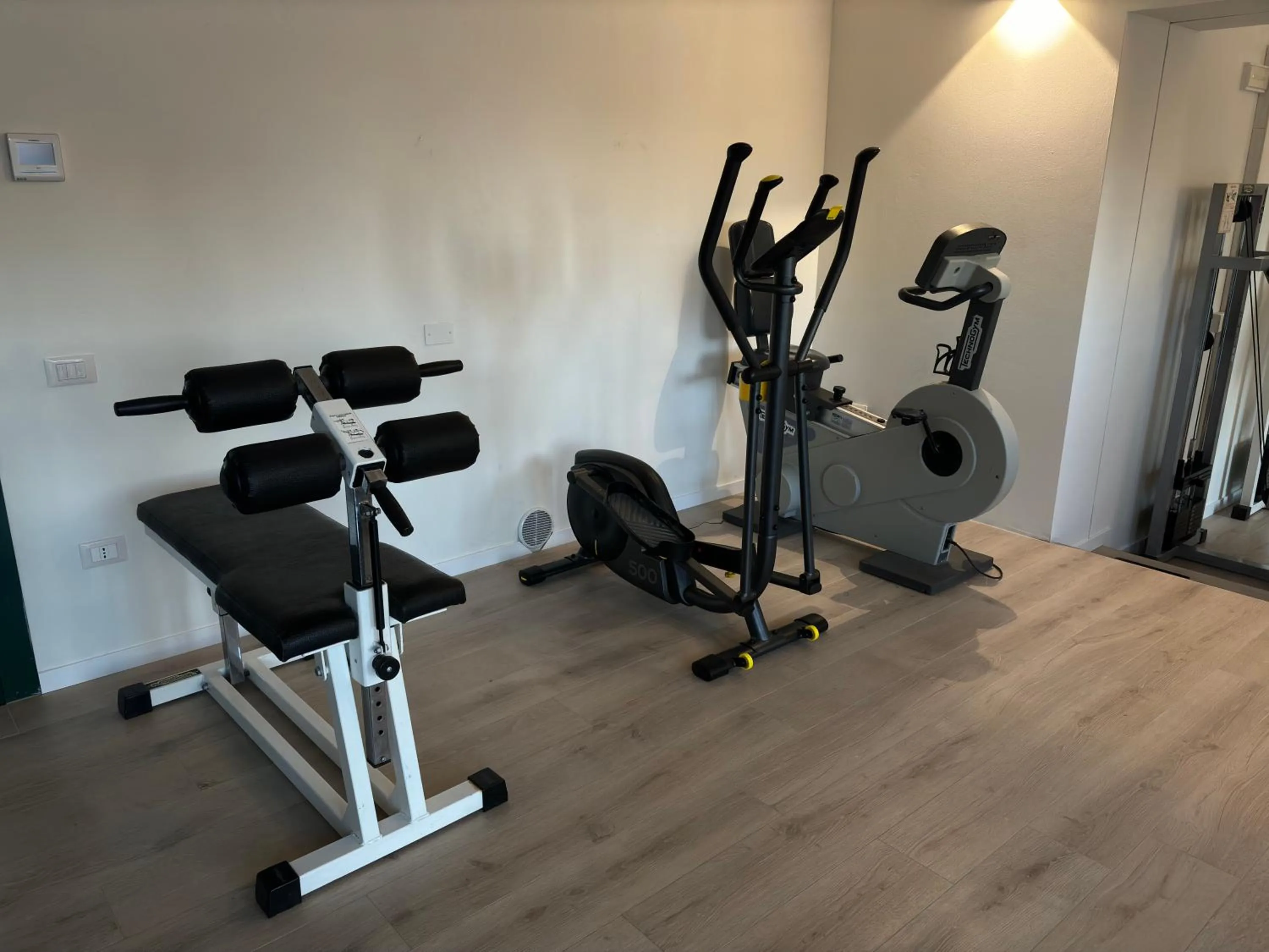 Fitness centre/facilities in Hotel Villa Luppis