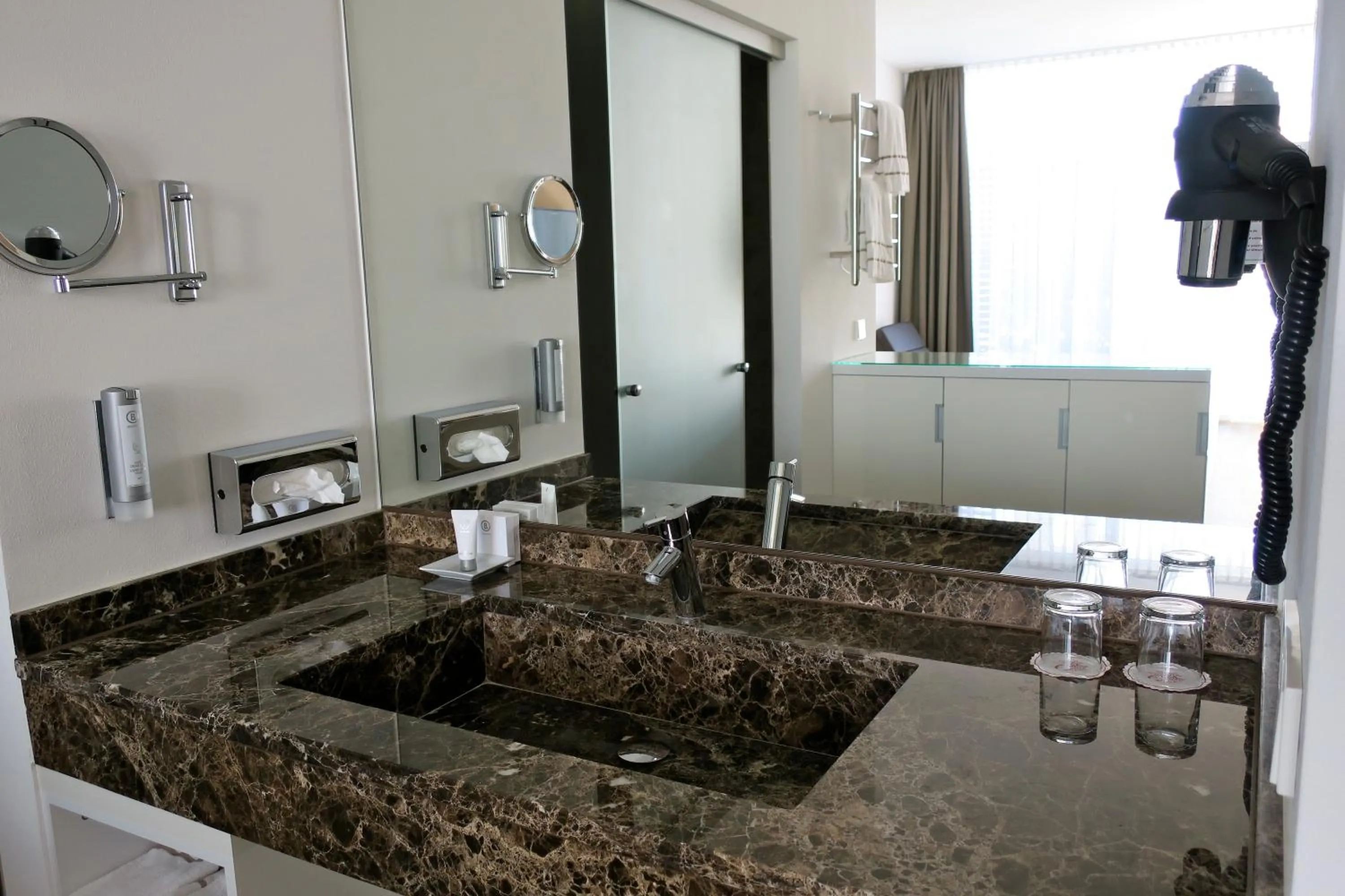 Bathroom in Hotel absolute