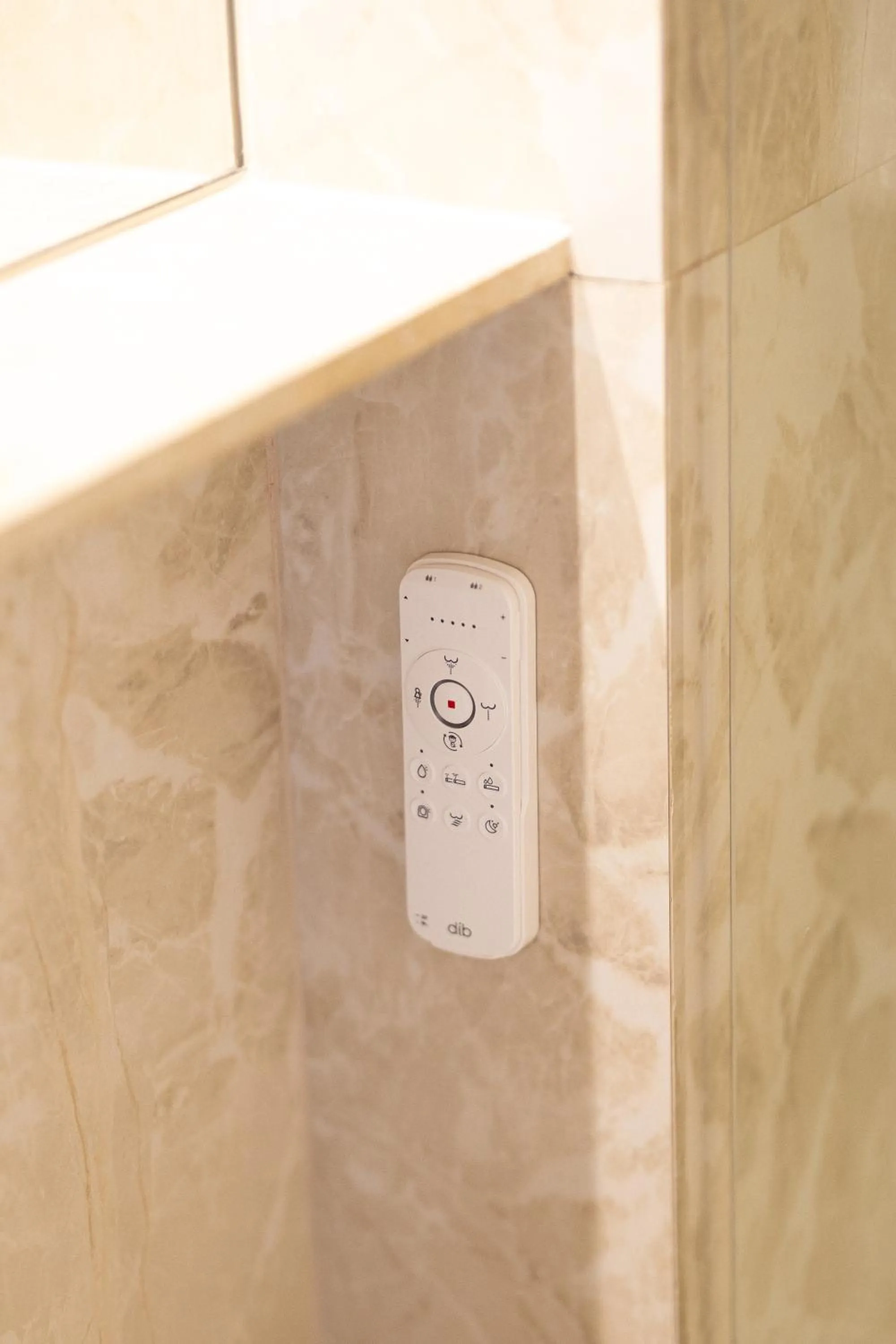 Shower in Christina Hotel