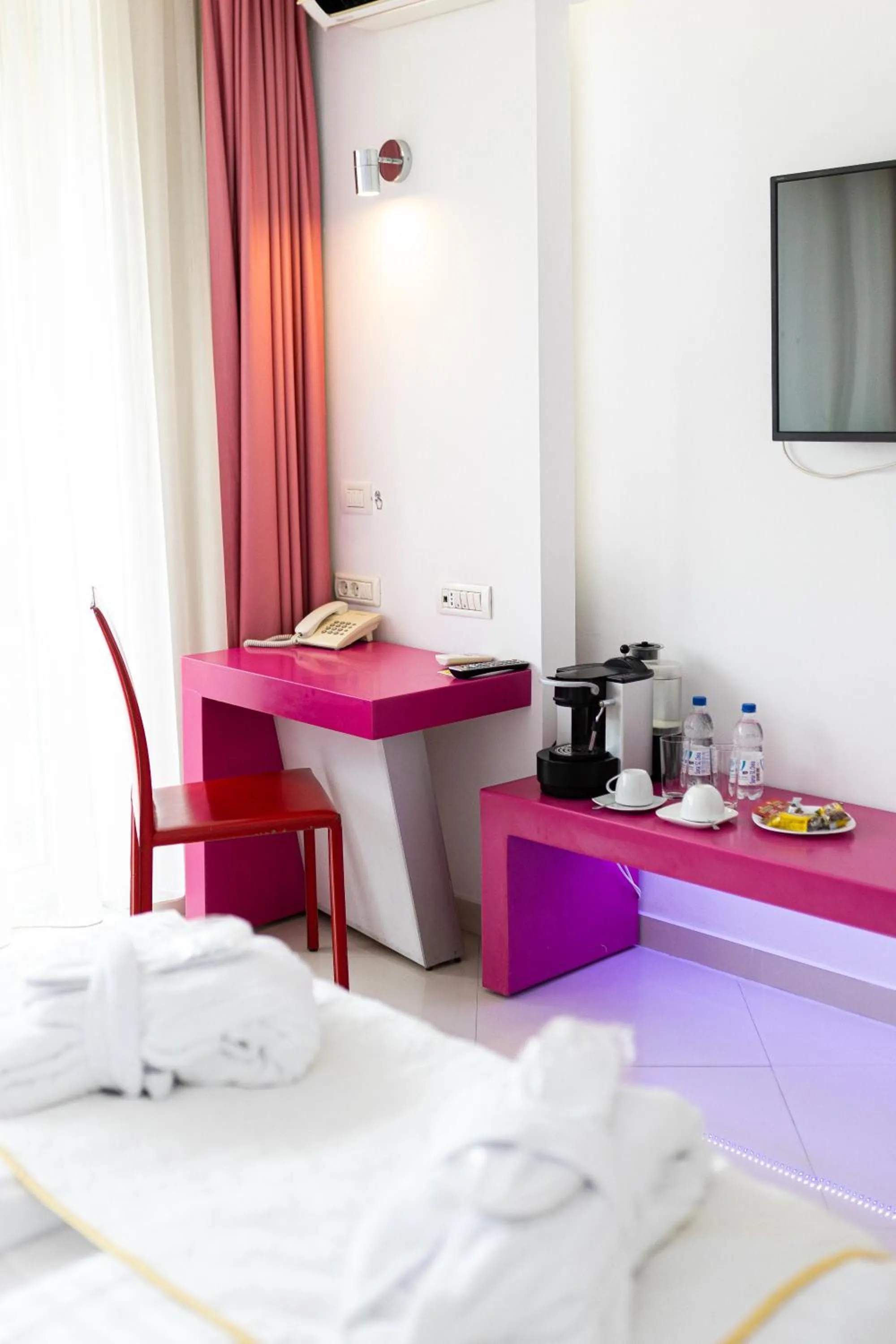 Bed in Christina Hotel