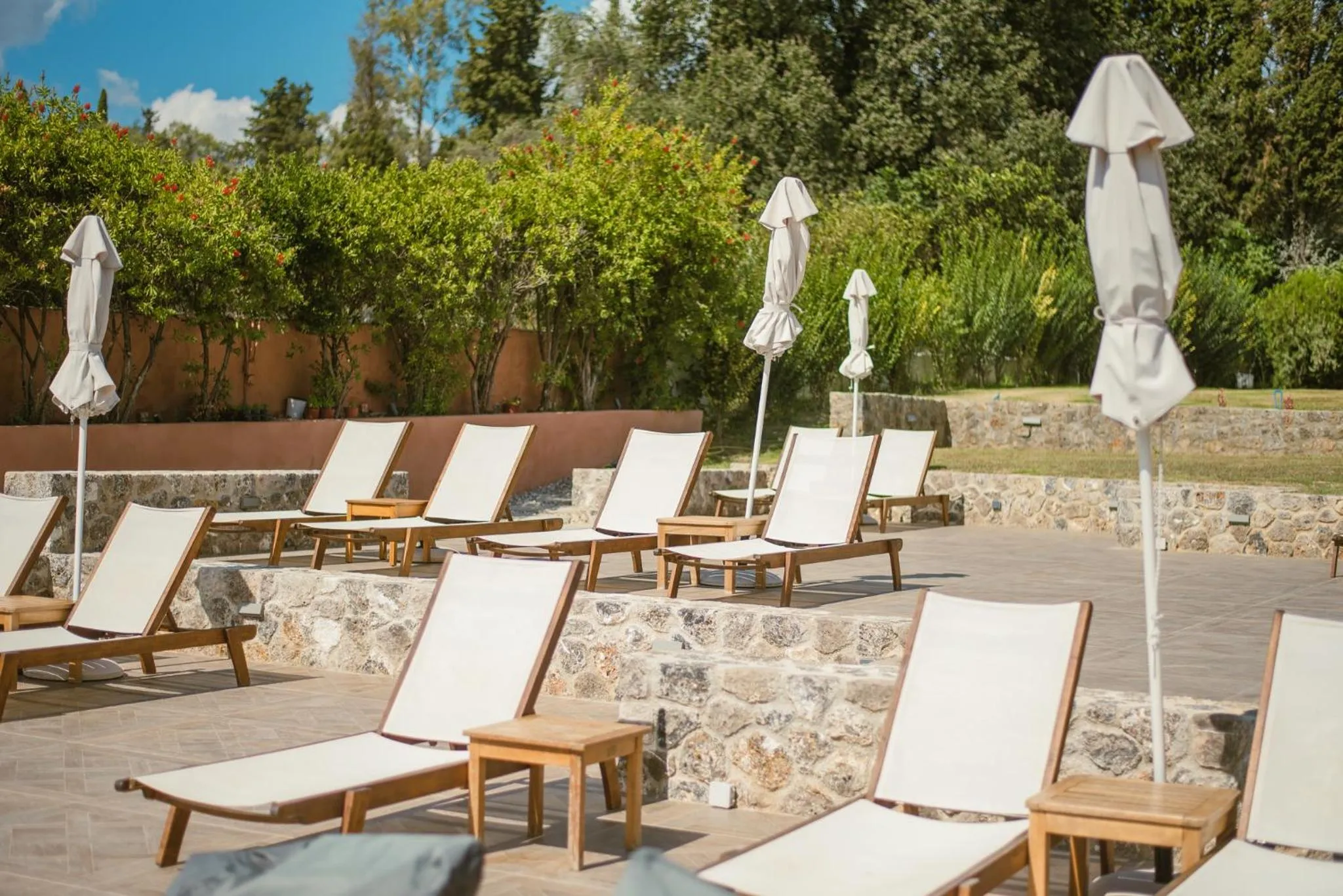 Swimming pool in Dominoes Corfu