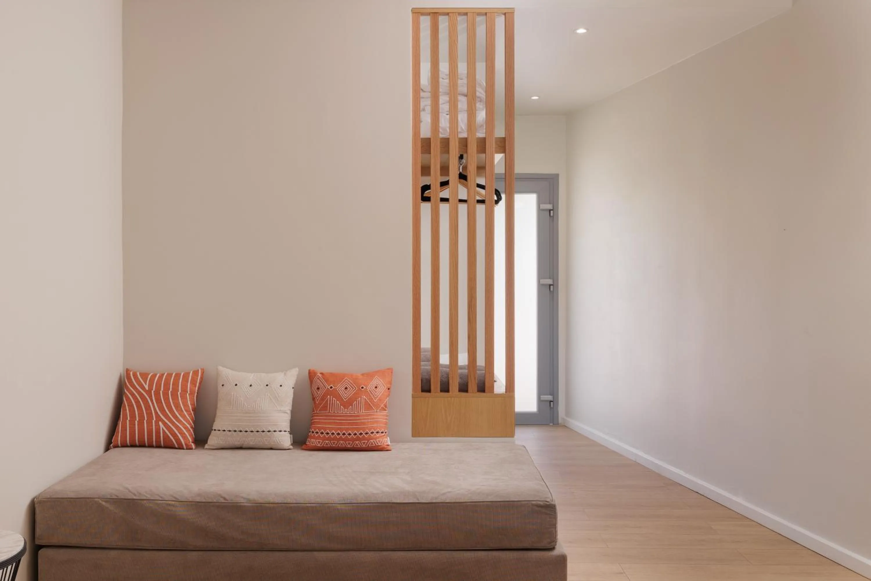 Seating area in Dominoes Corfu