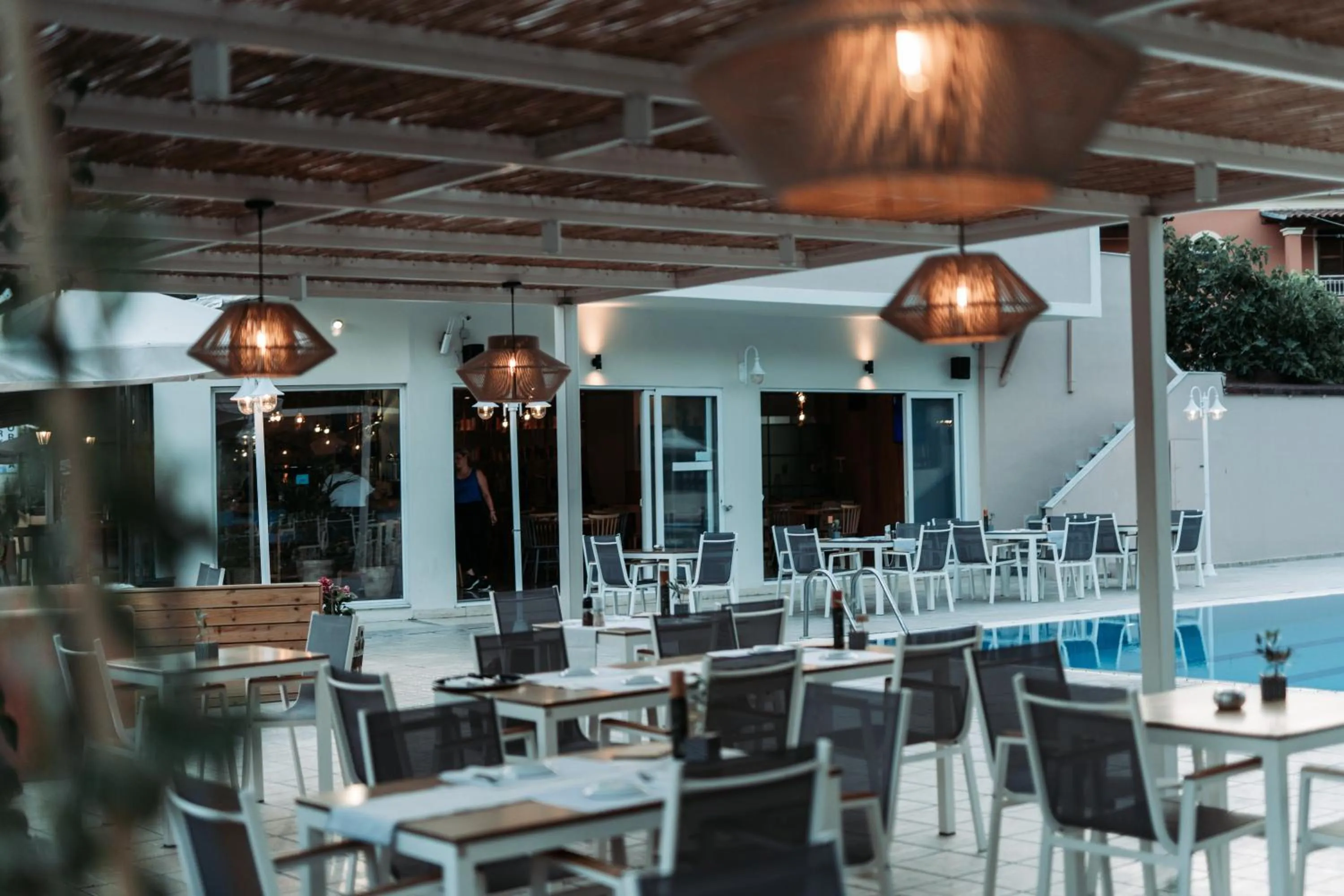 Patio in Dominoes Corfu