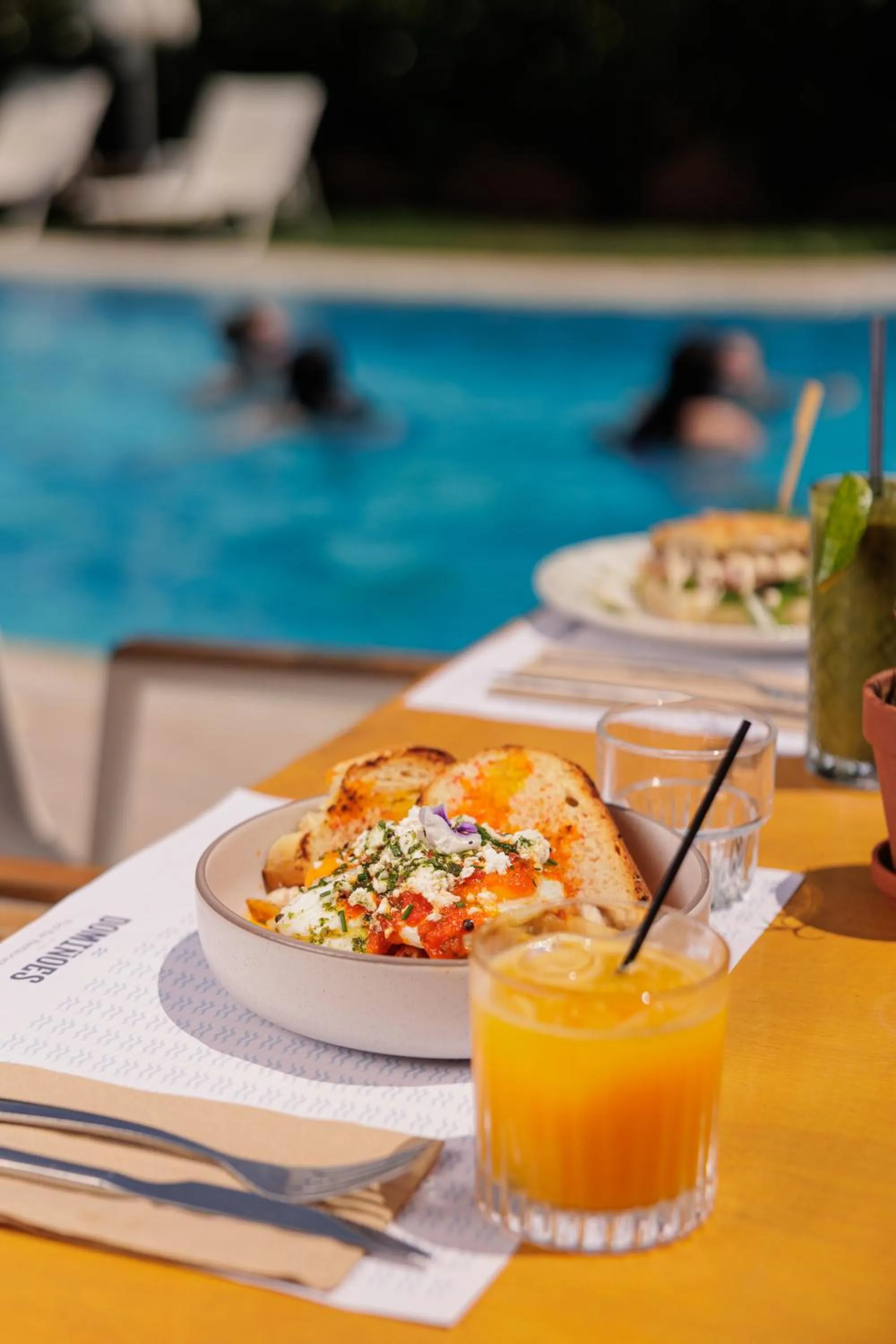 Food in Dominoes Corfu