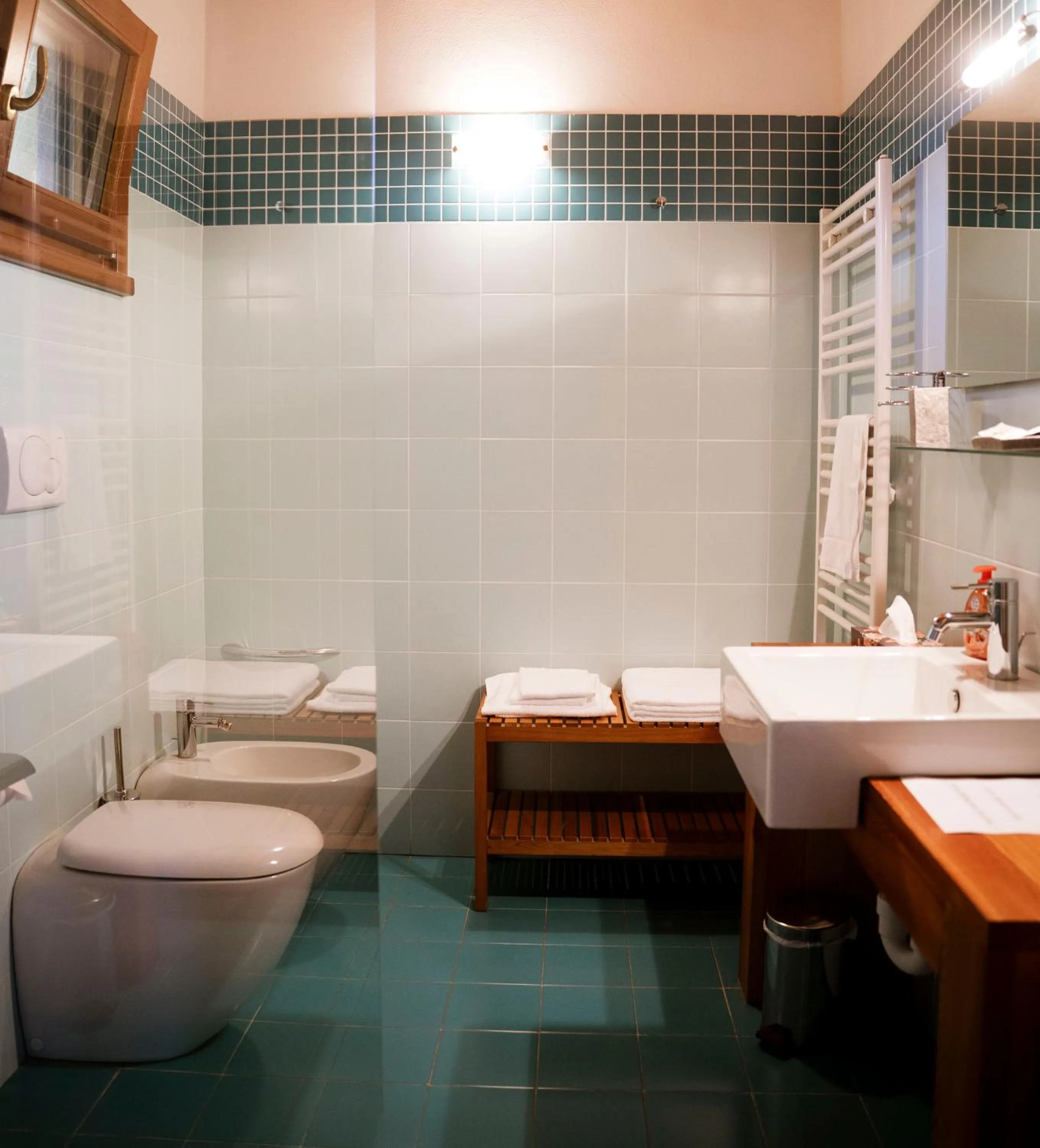 Shower in Tenuta Aganis