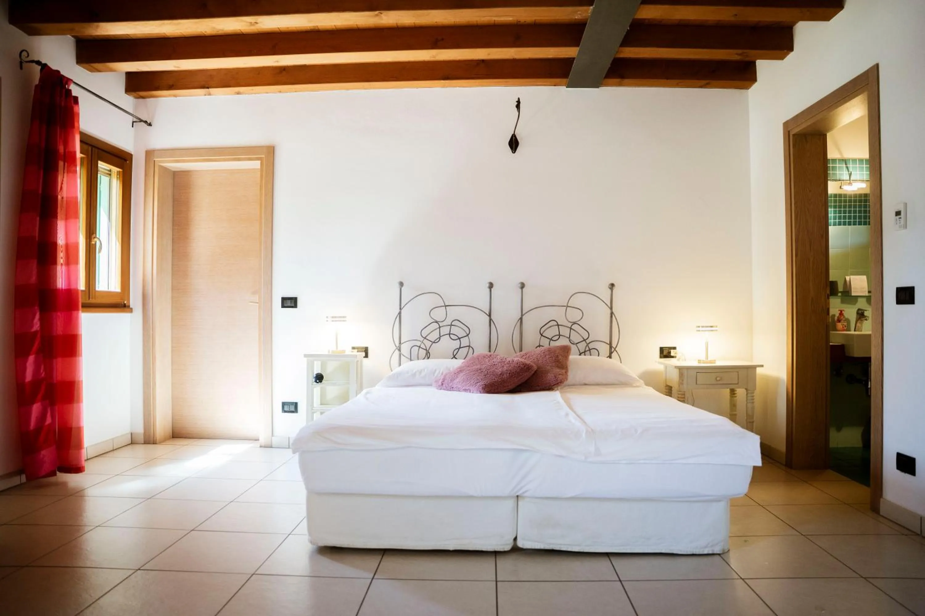 Bed in Tenuta Aganis