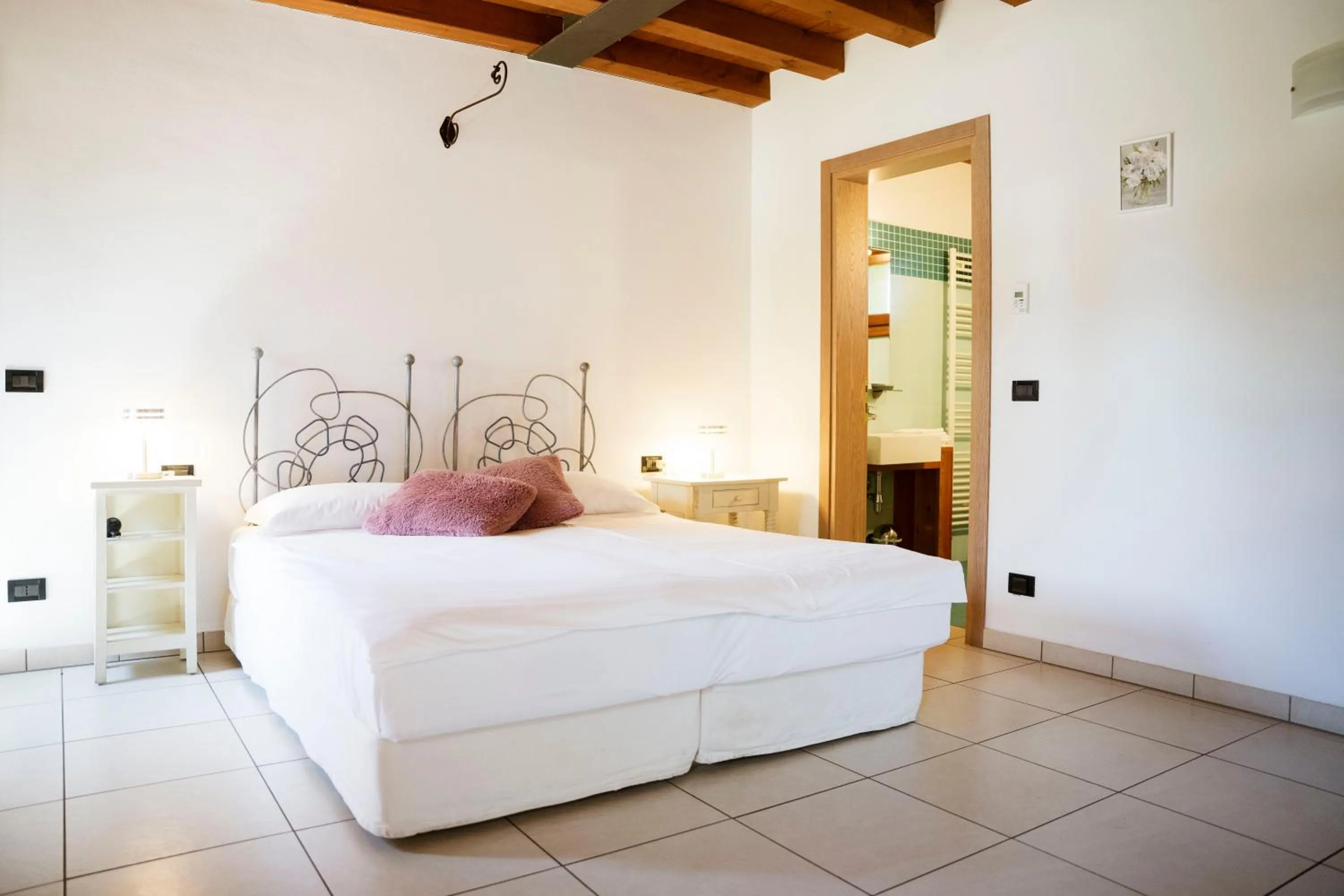 Bed in Tenuta Aganis