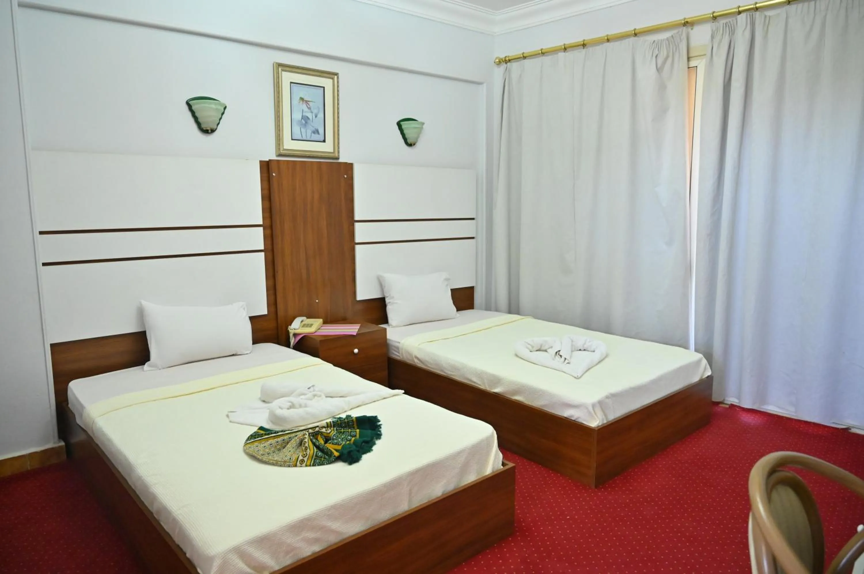 Bed in Fayoum Hotel