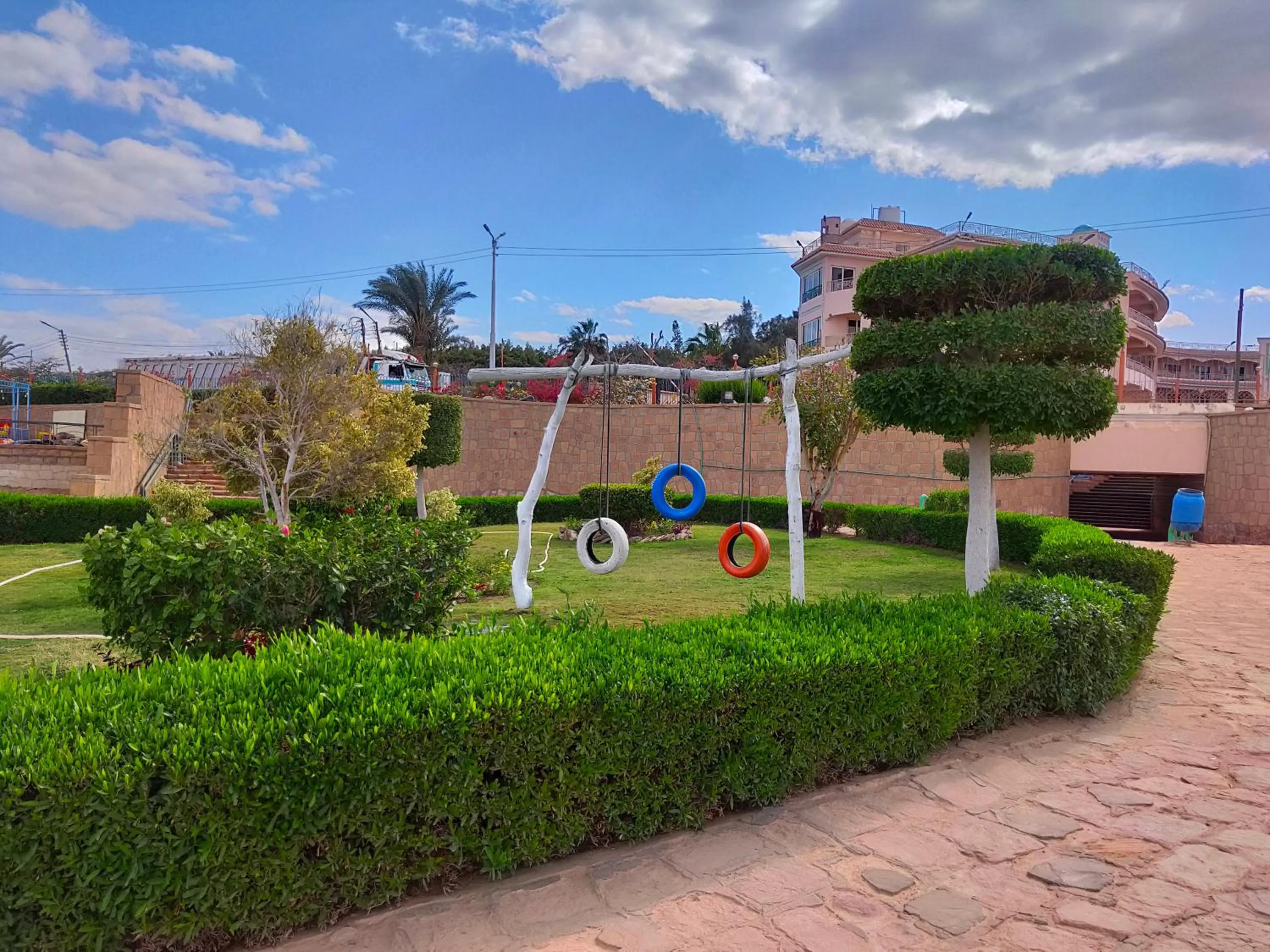 Children play ground in Fayoum Hotel
