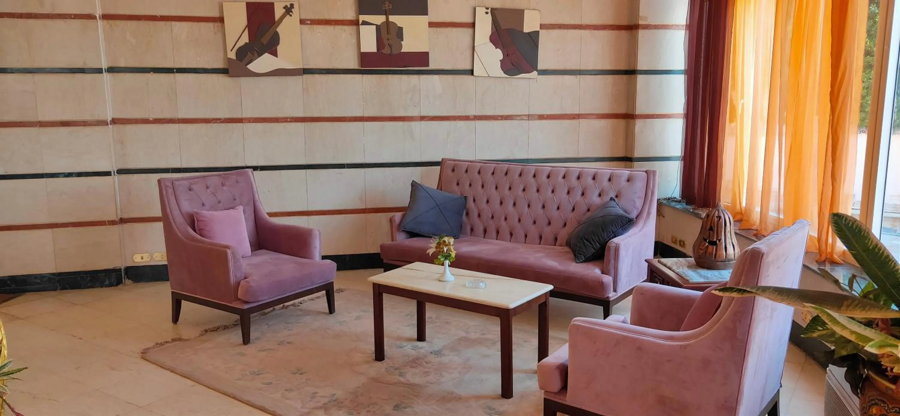 Lobby or reception in Fayoum Hotel