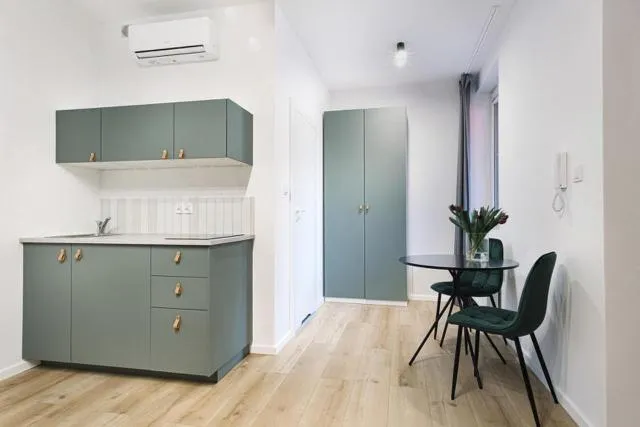 kitchen in Well Well Aparthotel