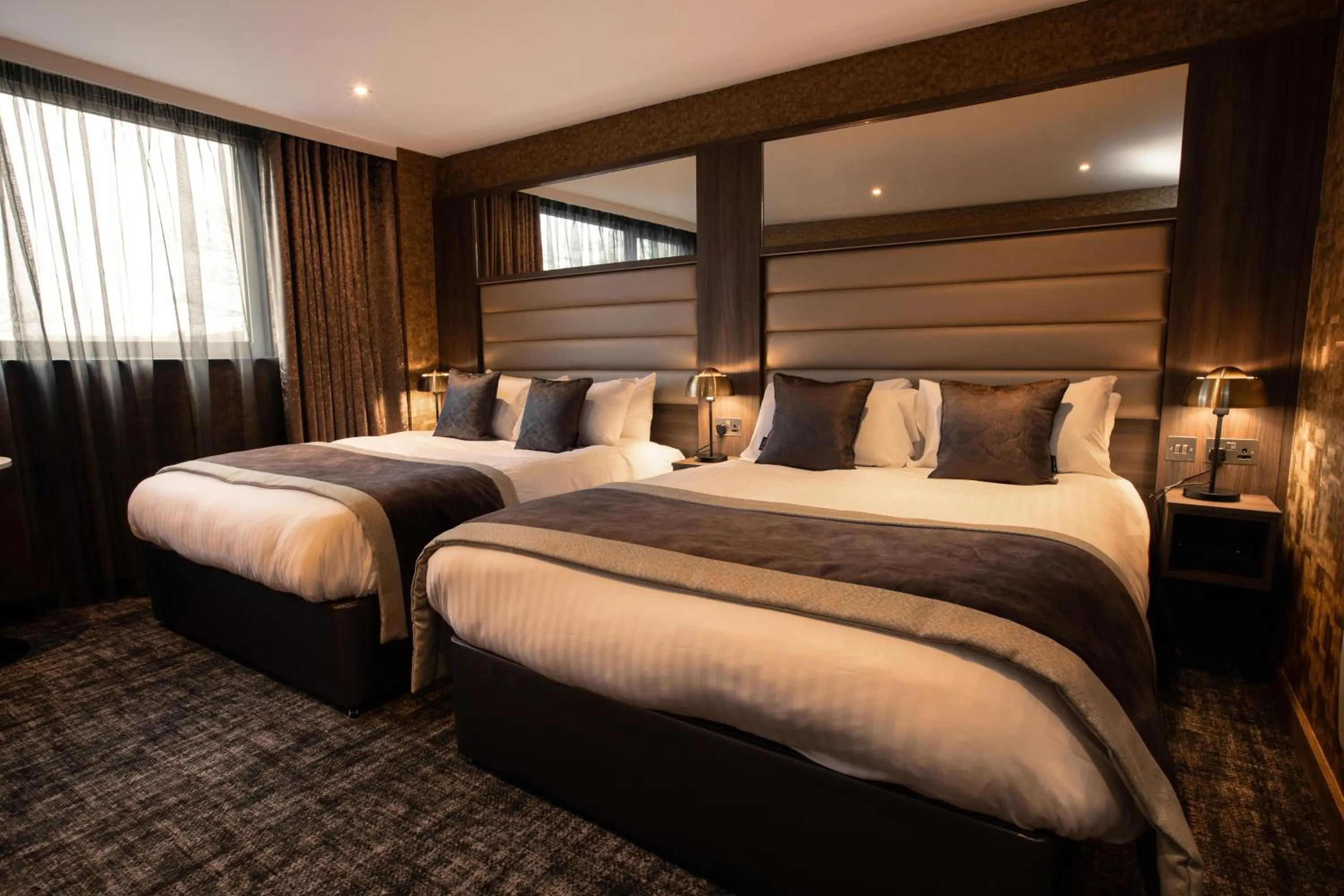 Bed in Carlton Hotel