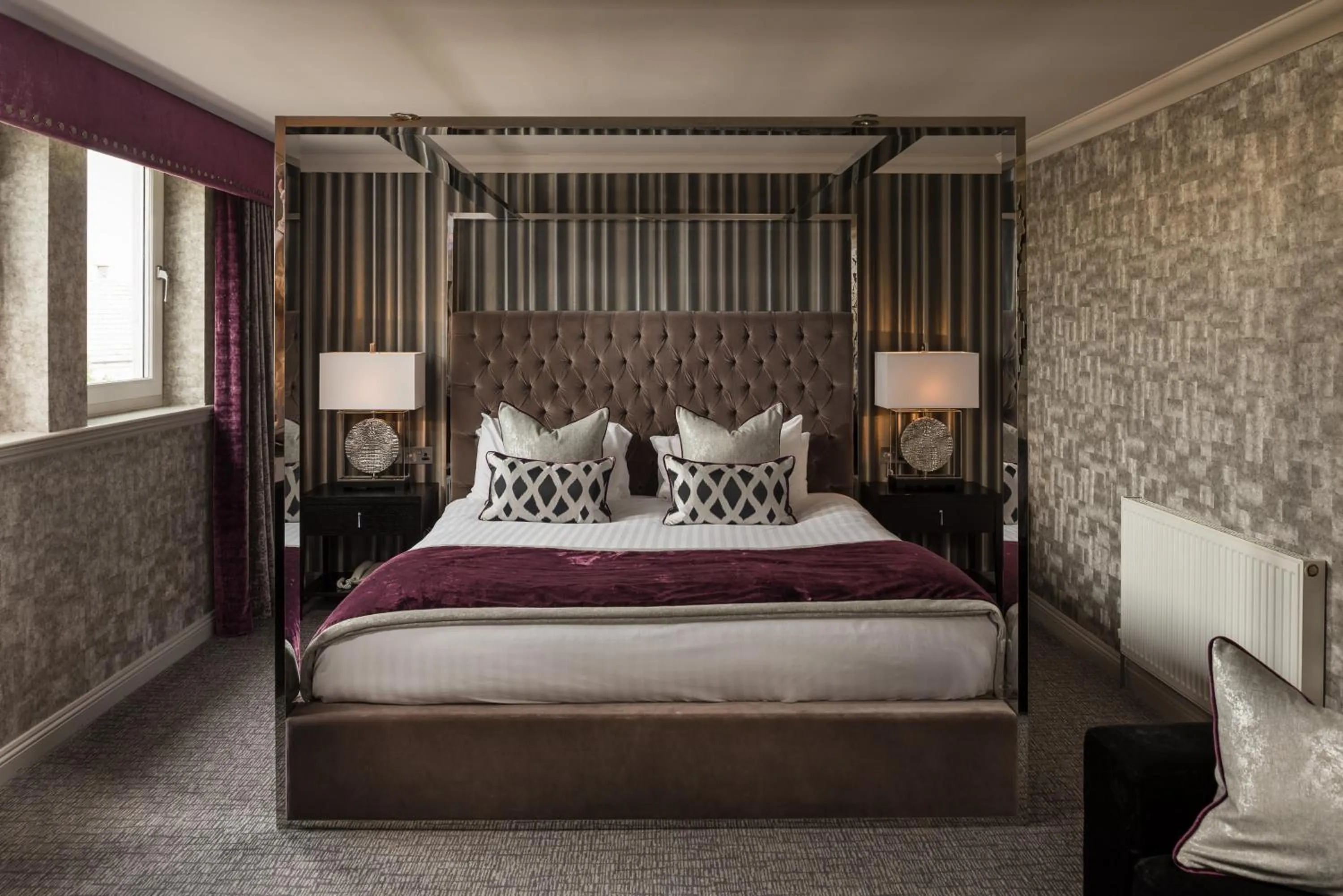 Bed in Carlton Hotel