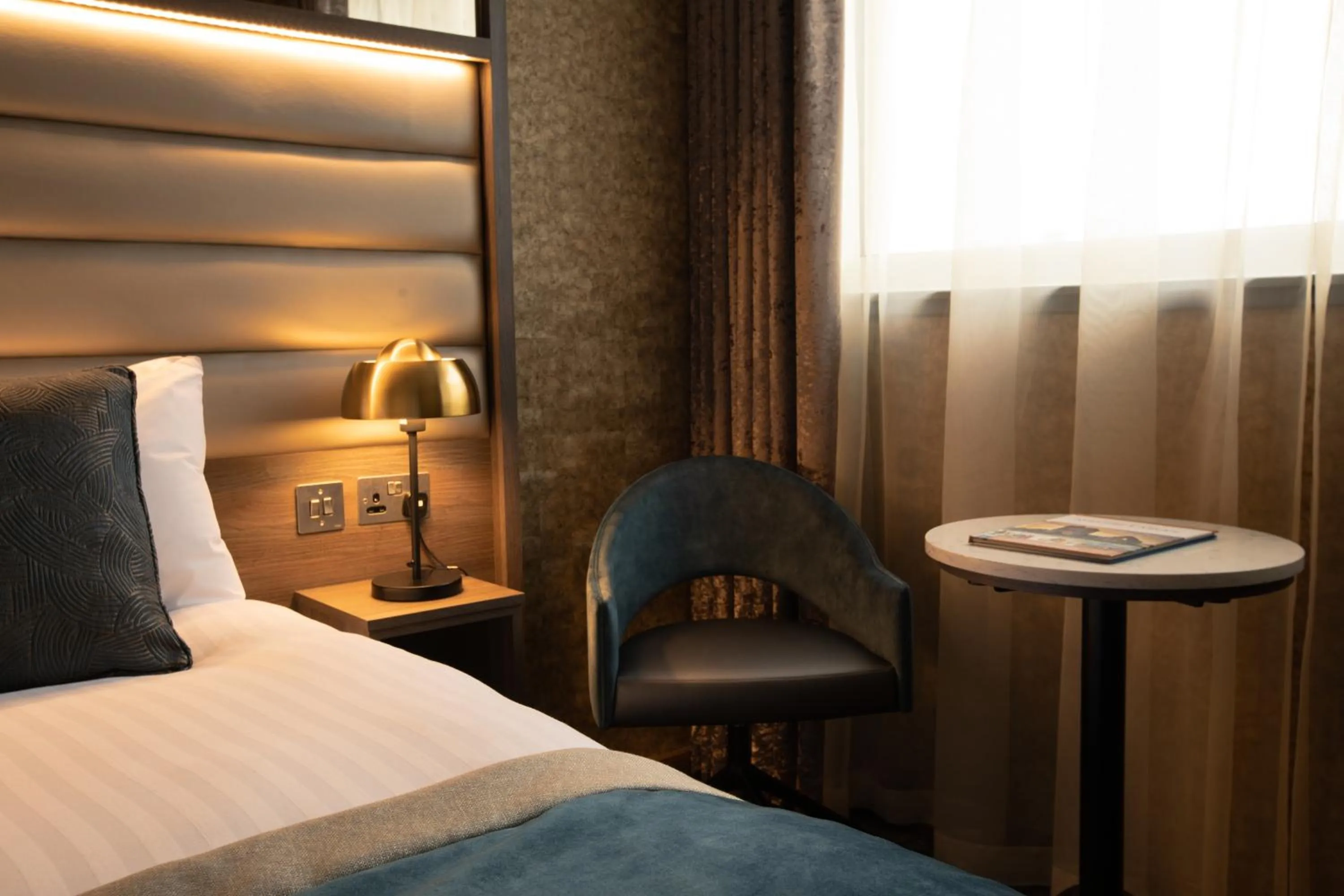 Bed in Carlton Hotel