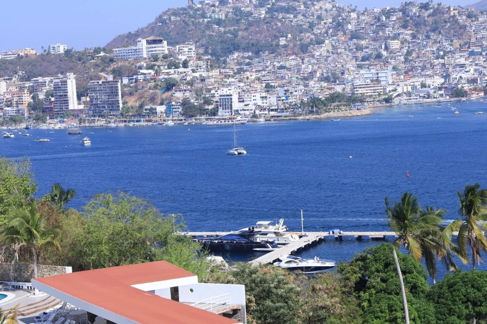 Sea view in Hotel Aristos Acapulco