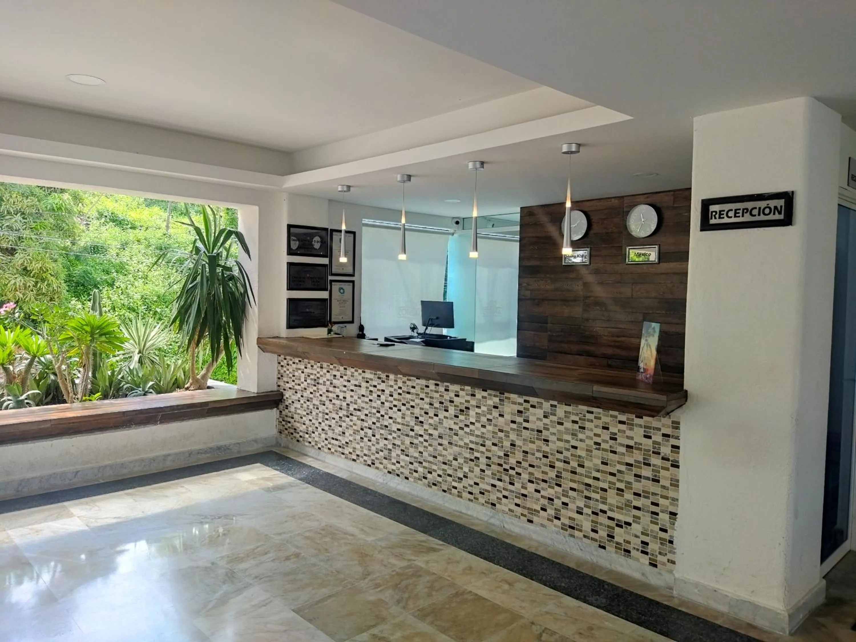 Lobby or reception in Hotel Aristos Acapulco