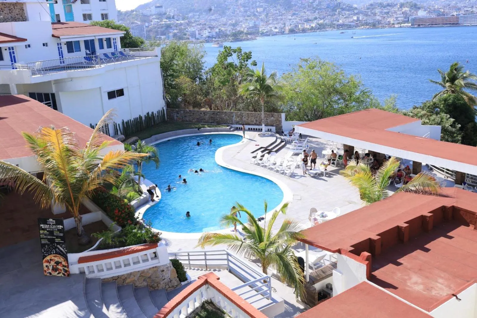 Sea view in Hotel Aristos Acapulco