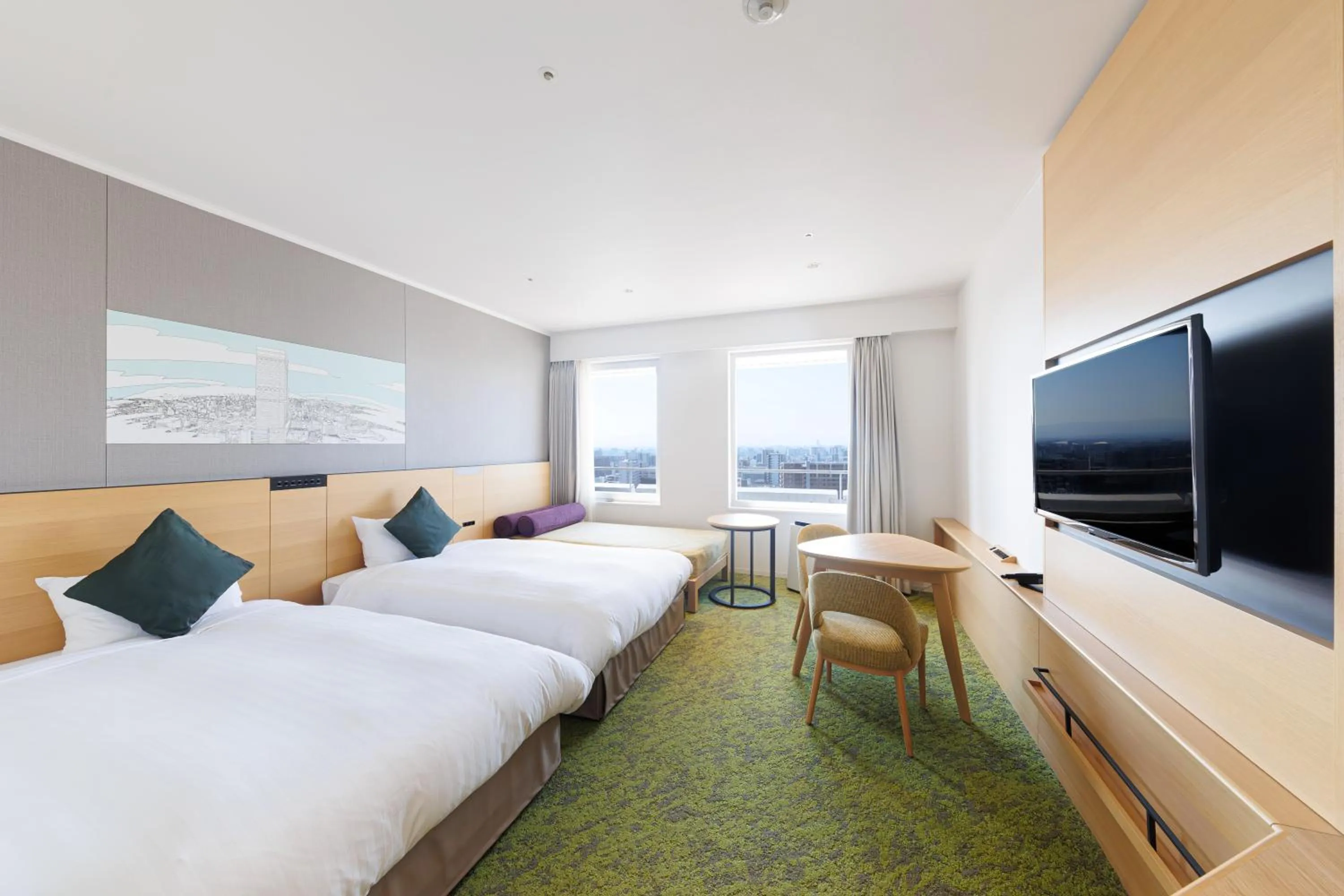 Bed in Miyako City Osaka Tennoji