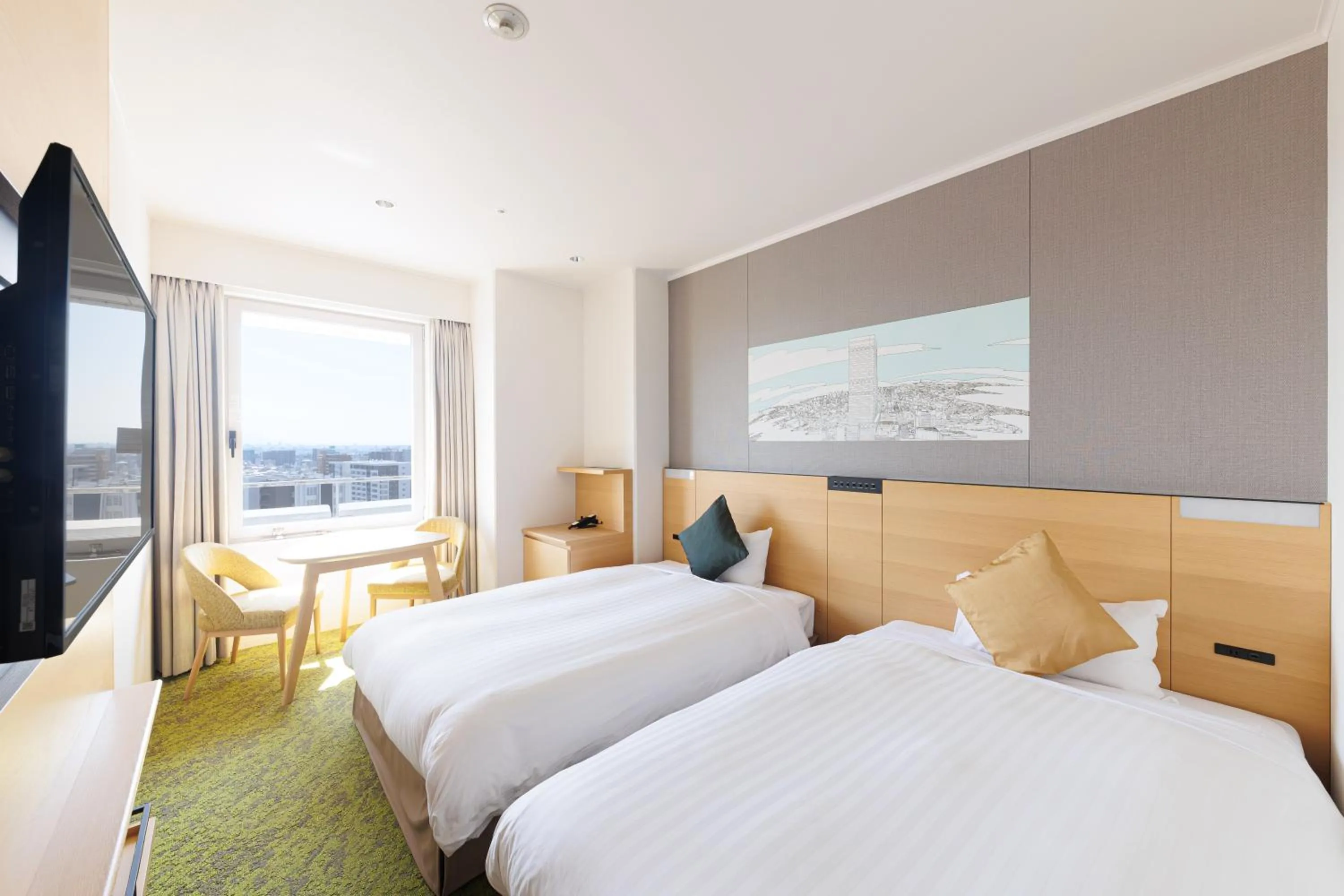 Bed in Miyako City Osaka Tennoji