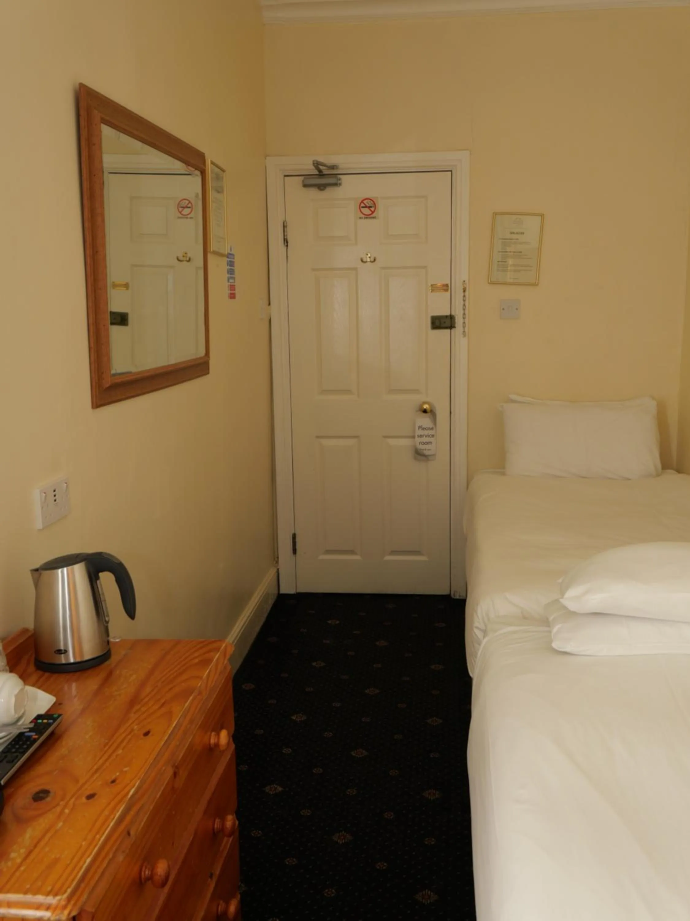 Bed in Arran House Hotel