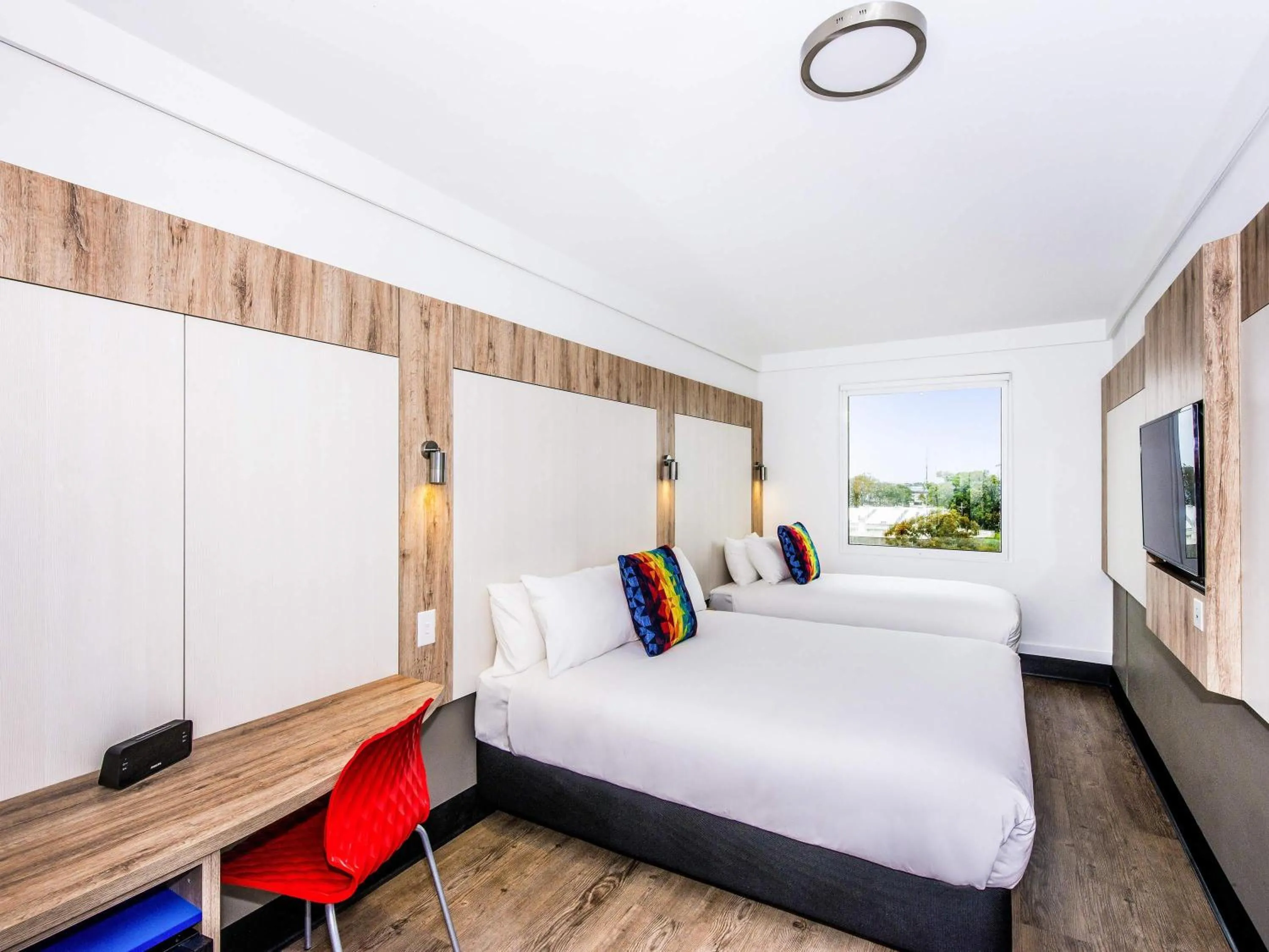 Bedroom, Bed in ibis budget Sydney Airport