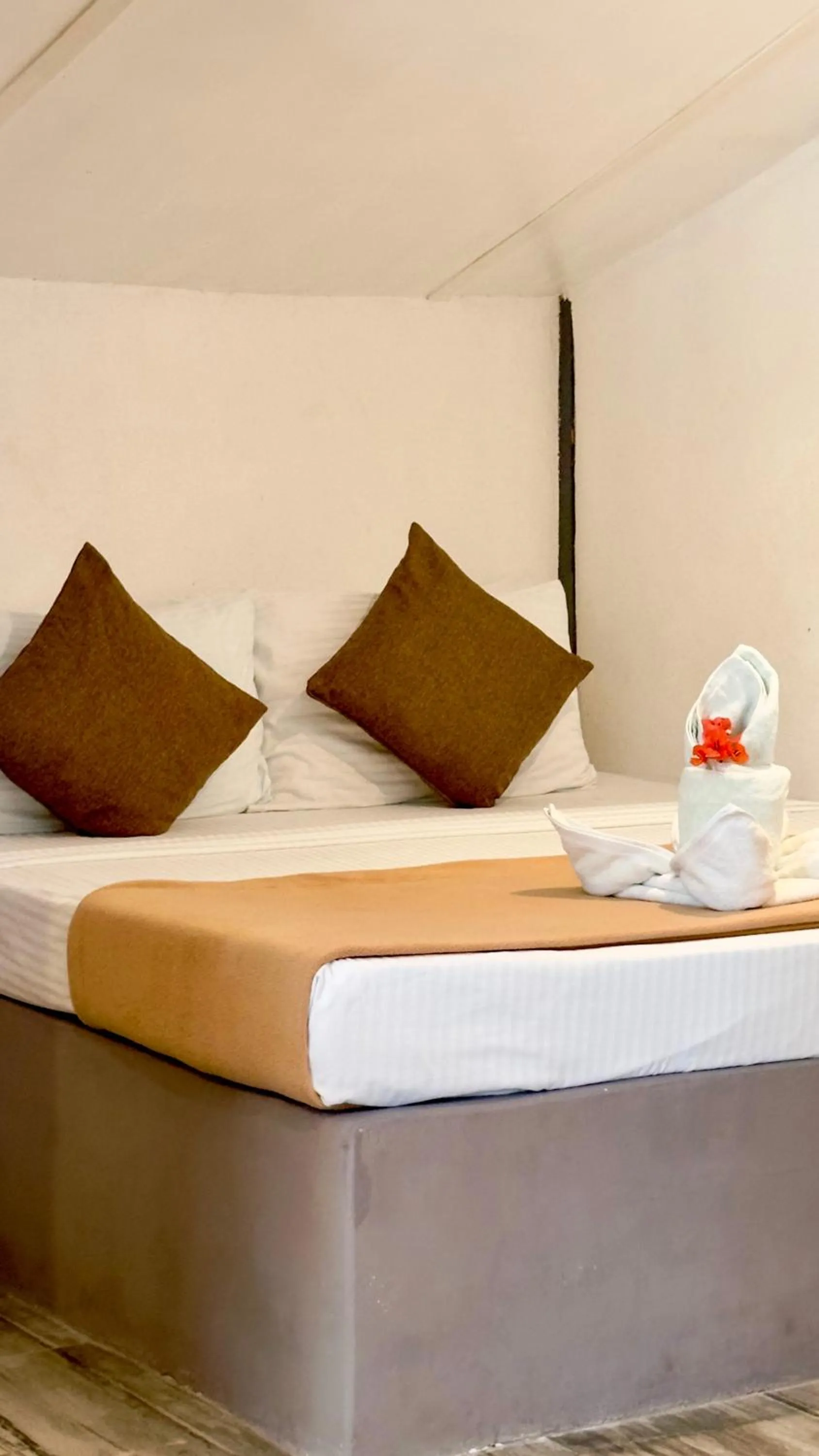 Bed in El Nido Coco Resort