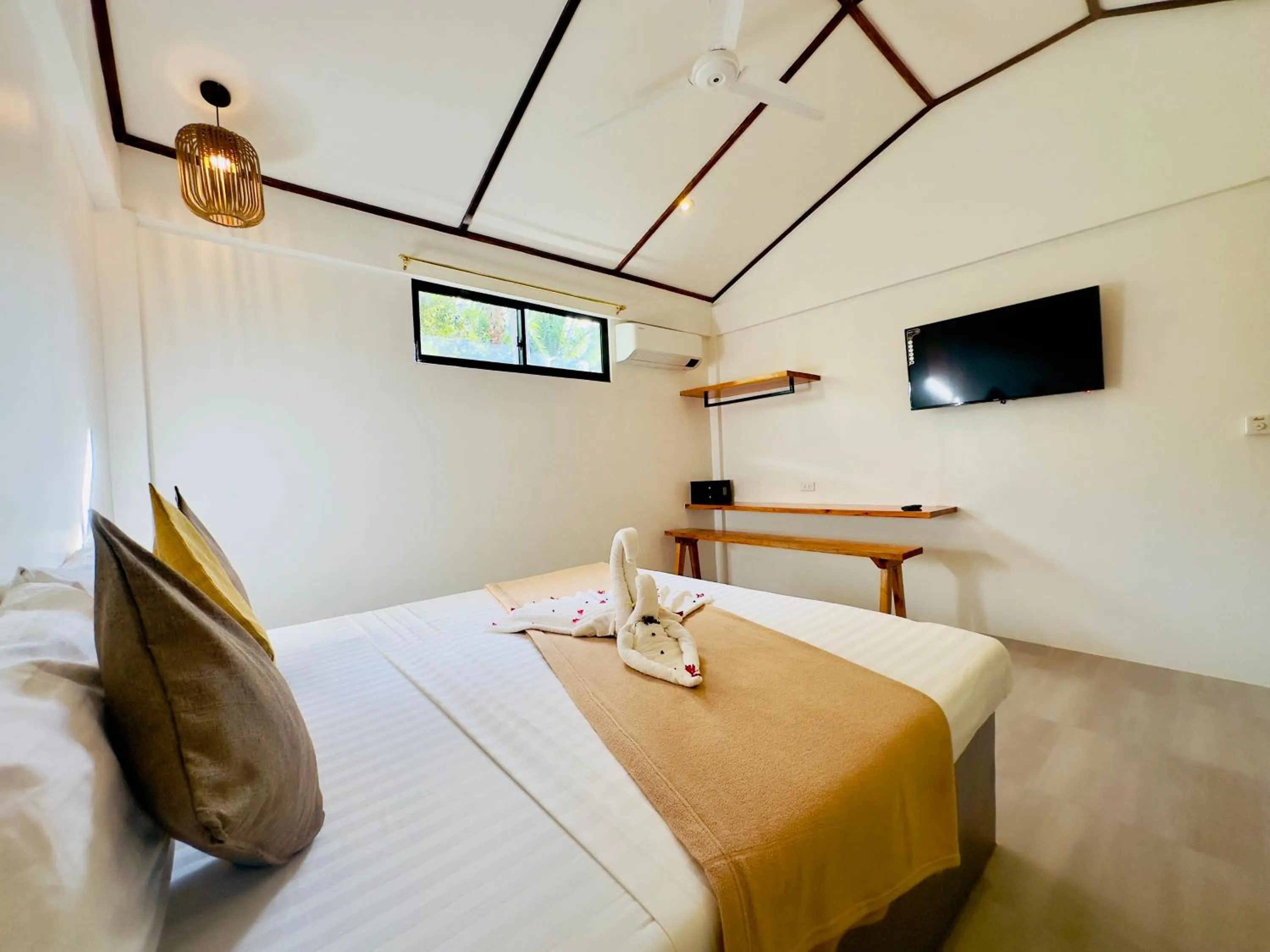 Bed in El Nido Coco Resort