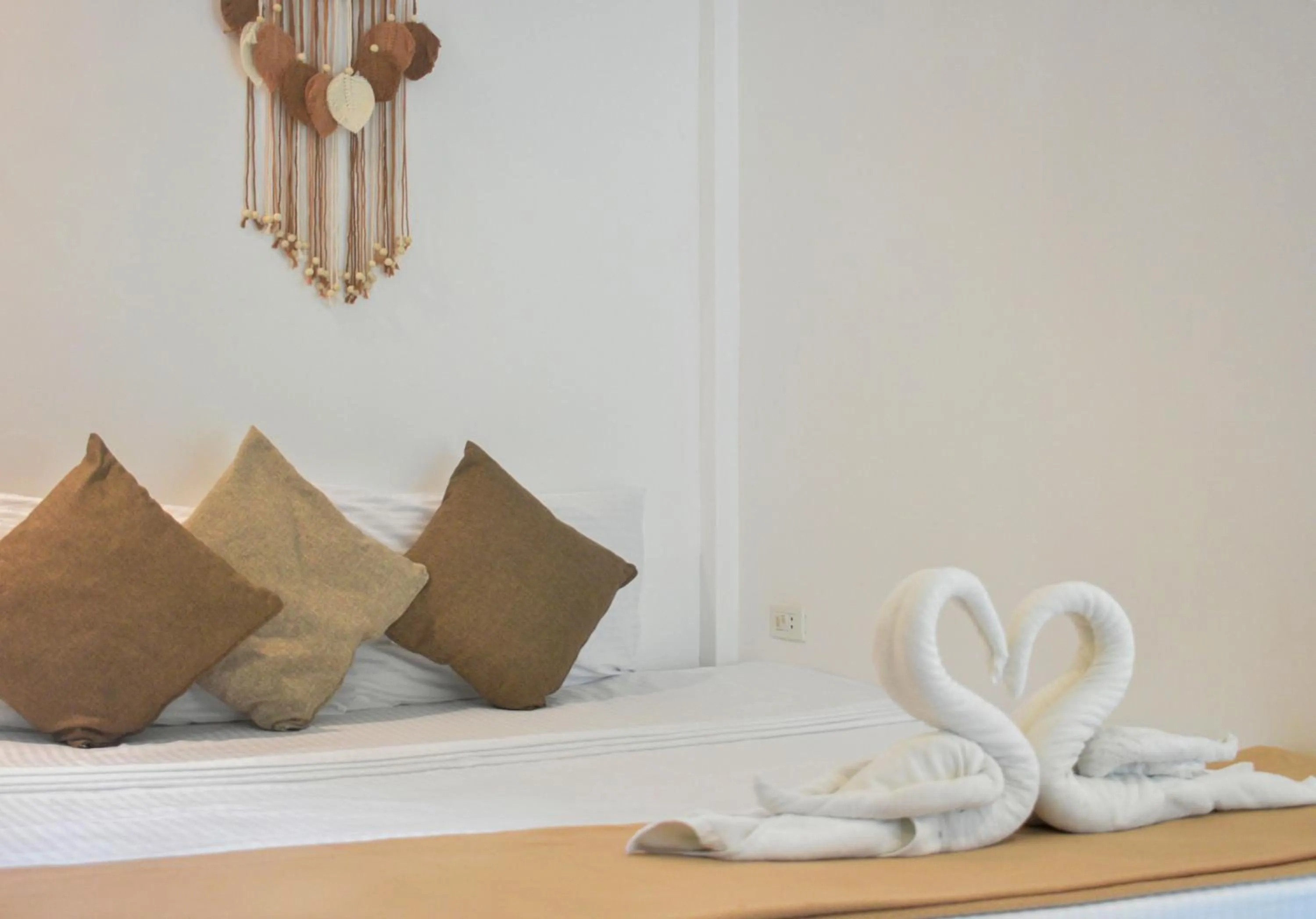 Bed in El Nido Coco Resort