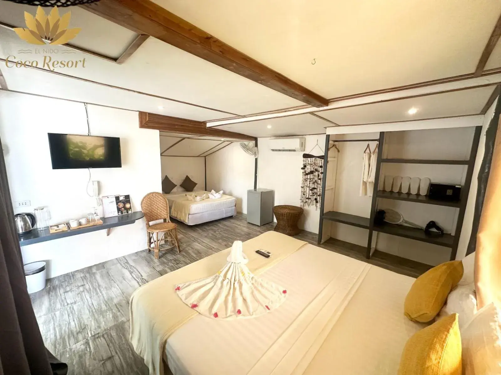 Bungalow - Beach Front in El Nido Coco Resort Bungalow - Beach Front in El Nido Coco Resort