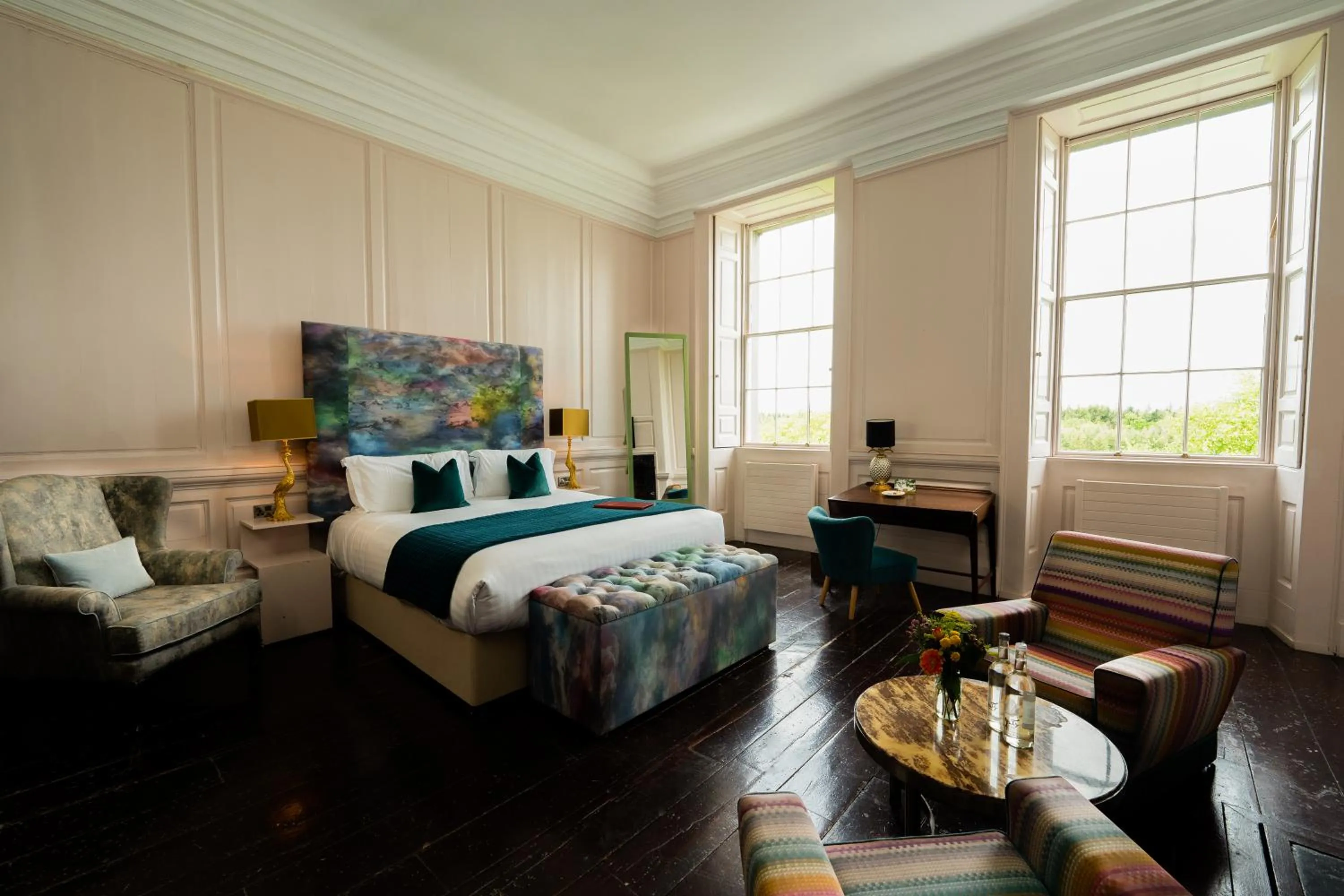 Living room, Bed in Bellinter House Hotel & Spa