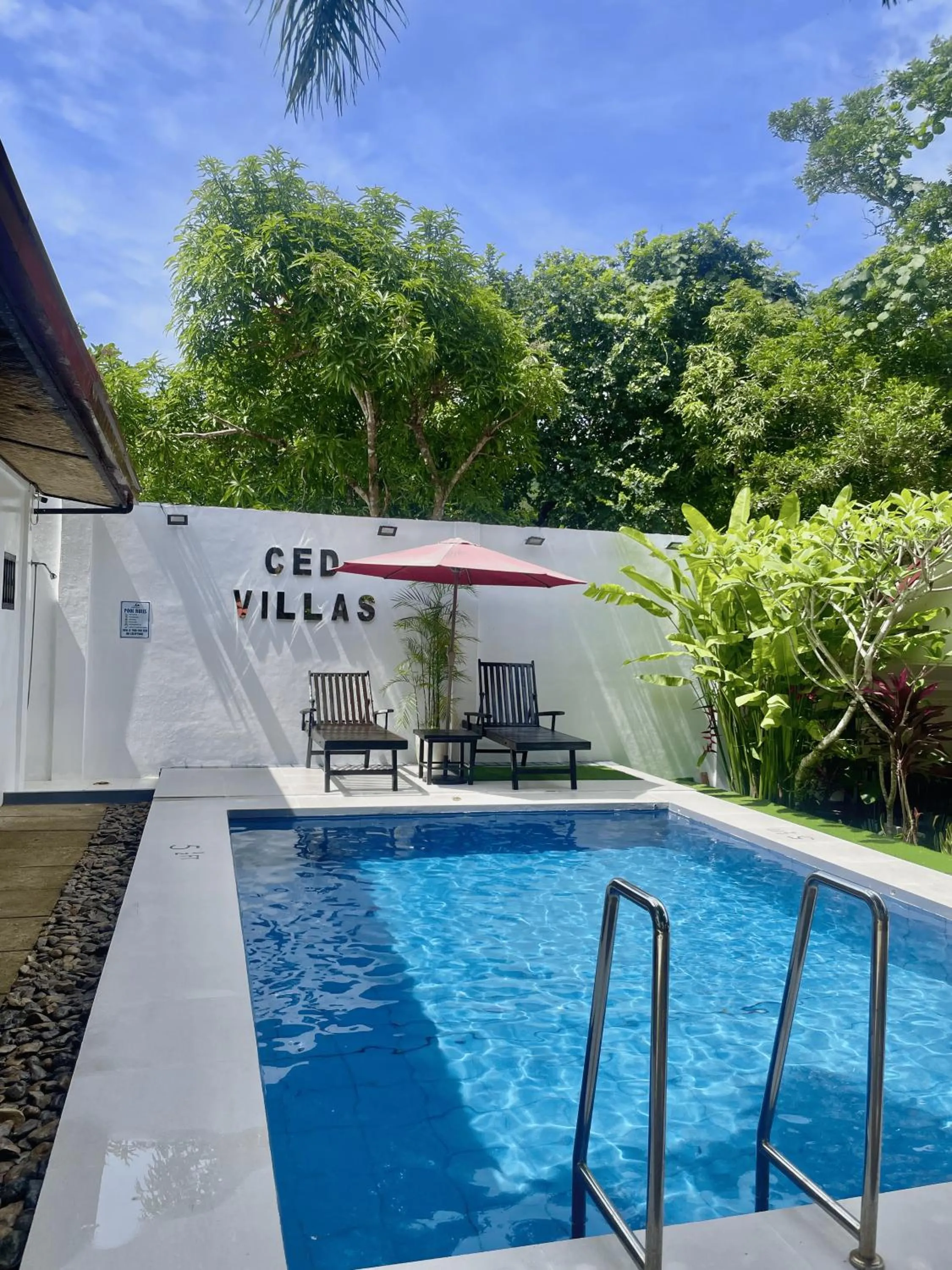 Swimming pool in CED Villas