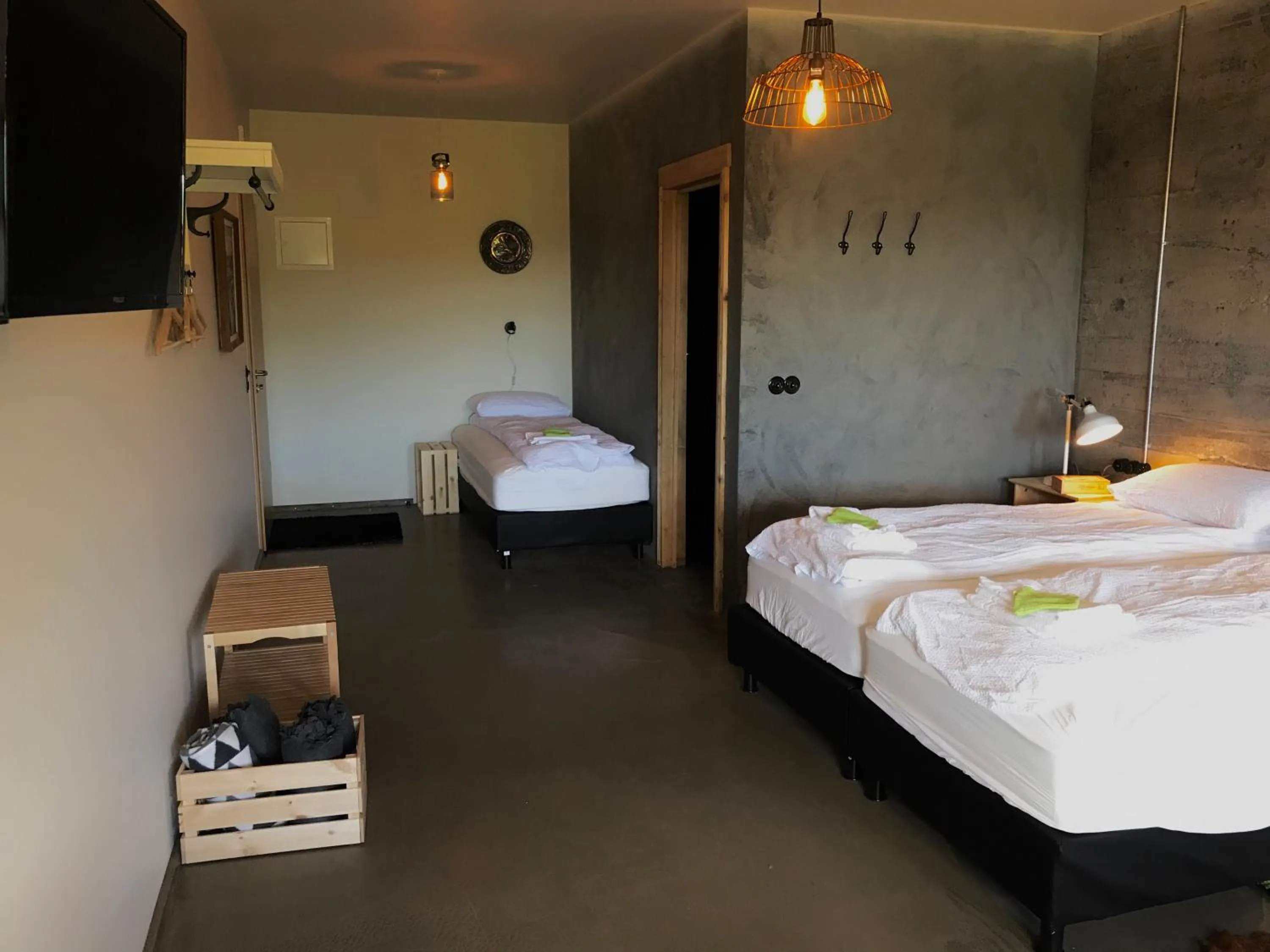 Toilet, Bed in The Garage