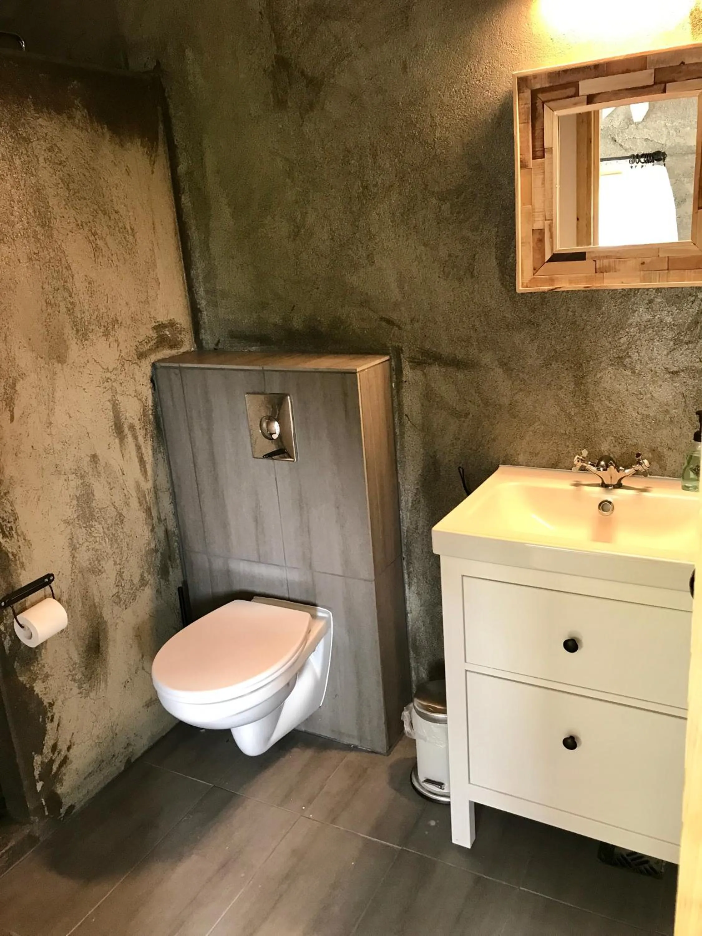 Bathroom in The Garage