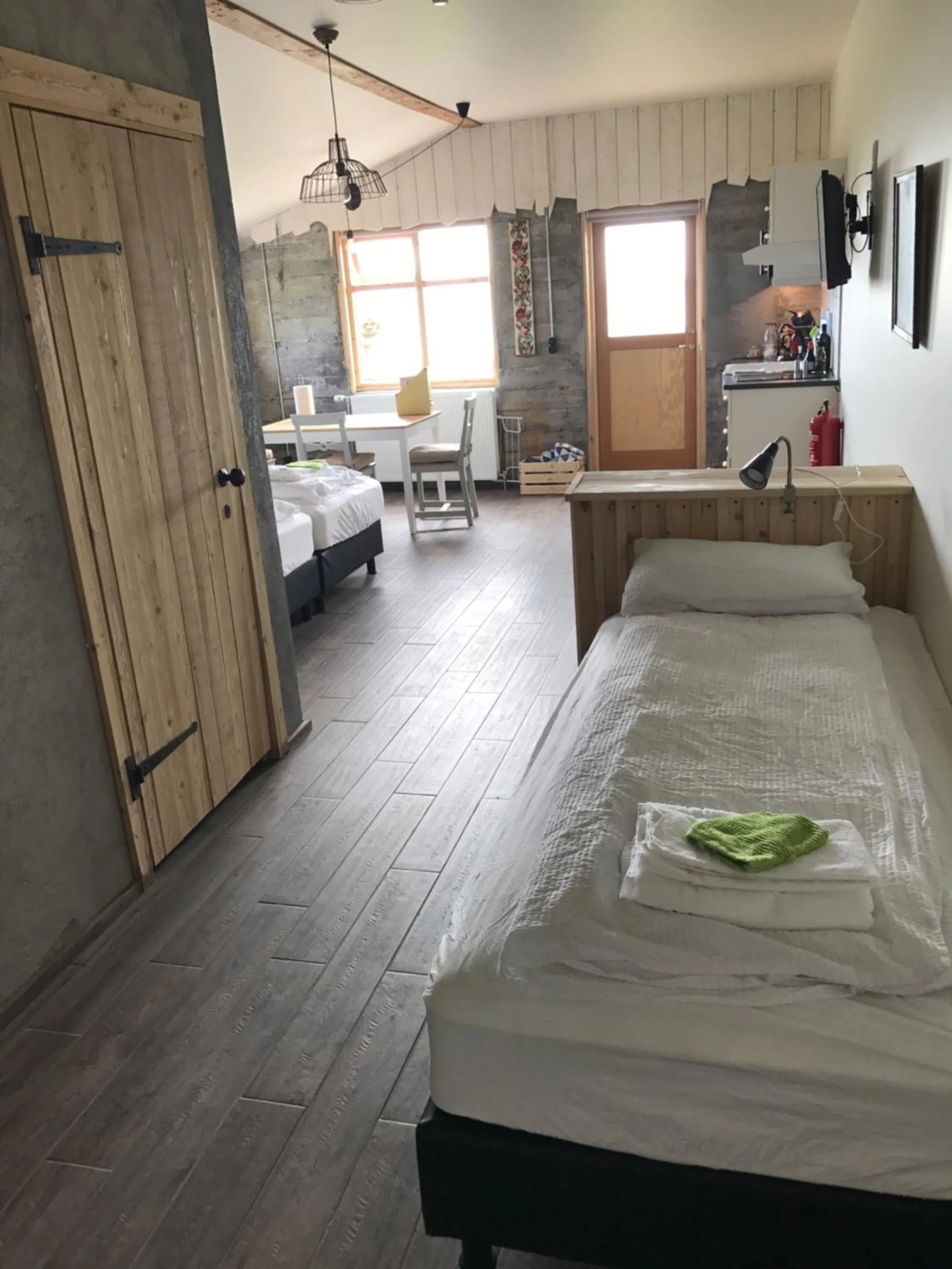 Toilet, Bed in The Garage