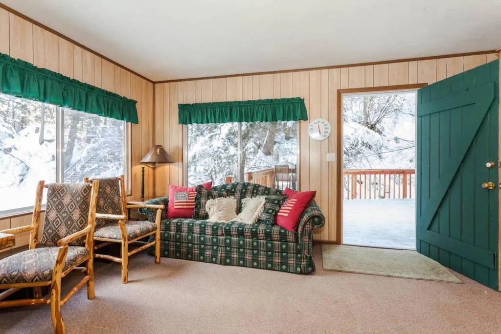 Patio in Cottage On The Stream Sundance, Utah