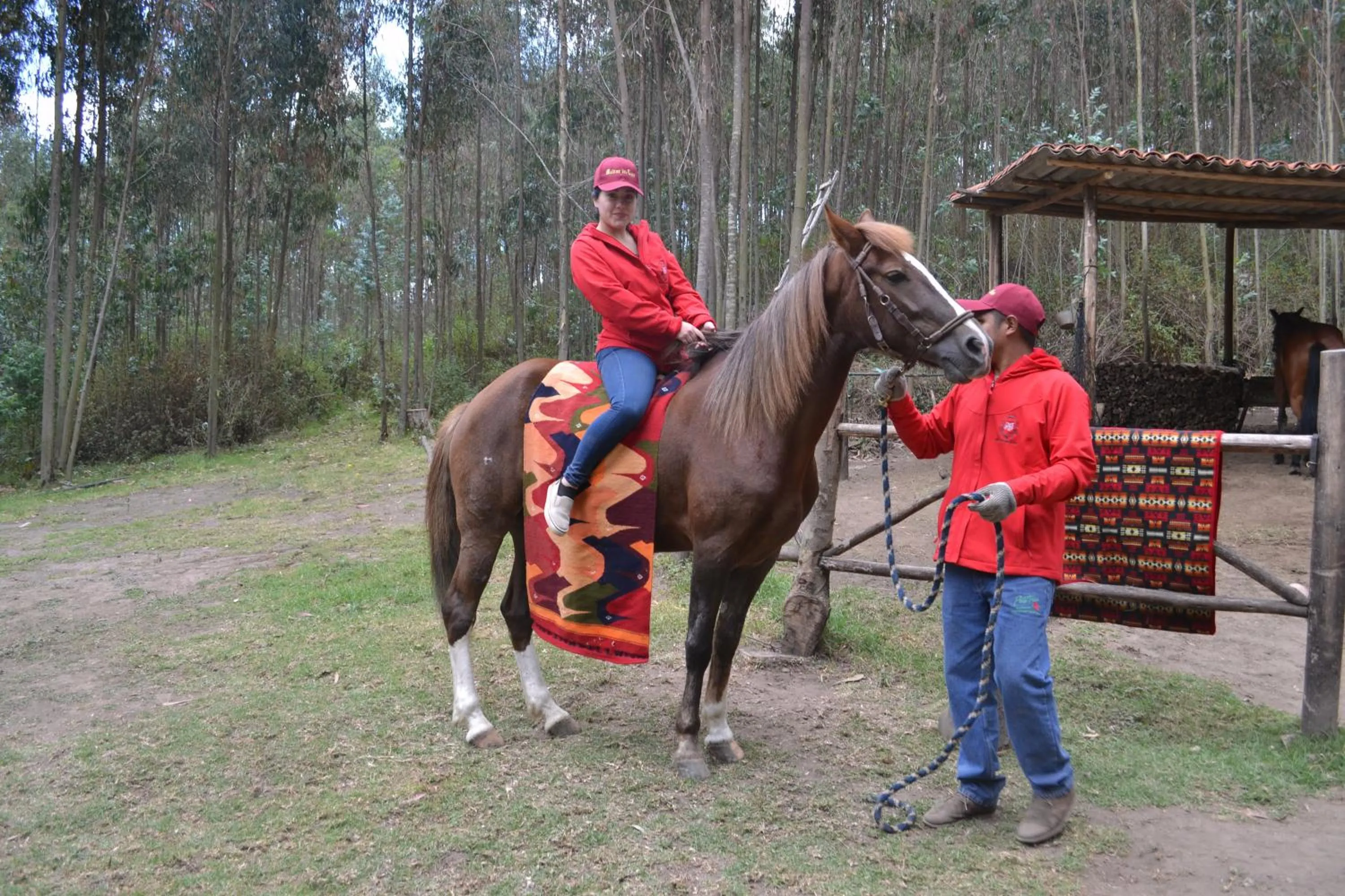 Horse-riding in Hotel Medina Del Lago
