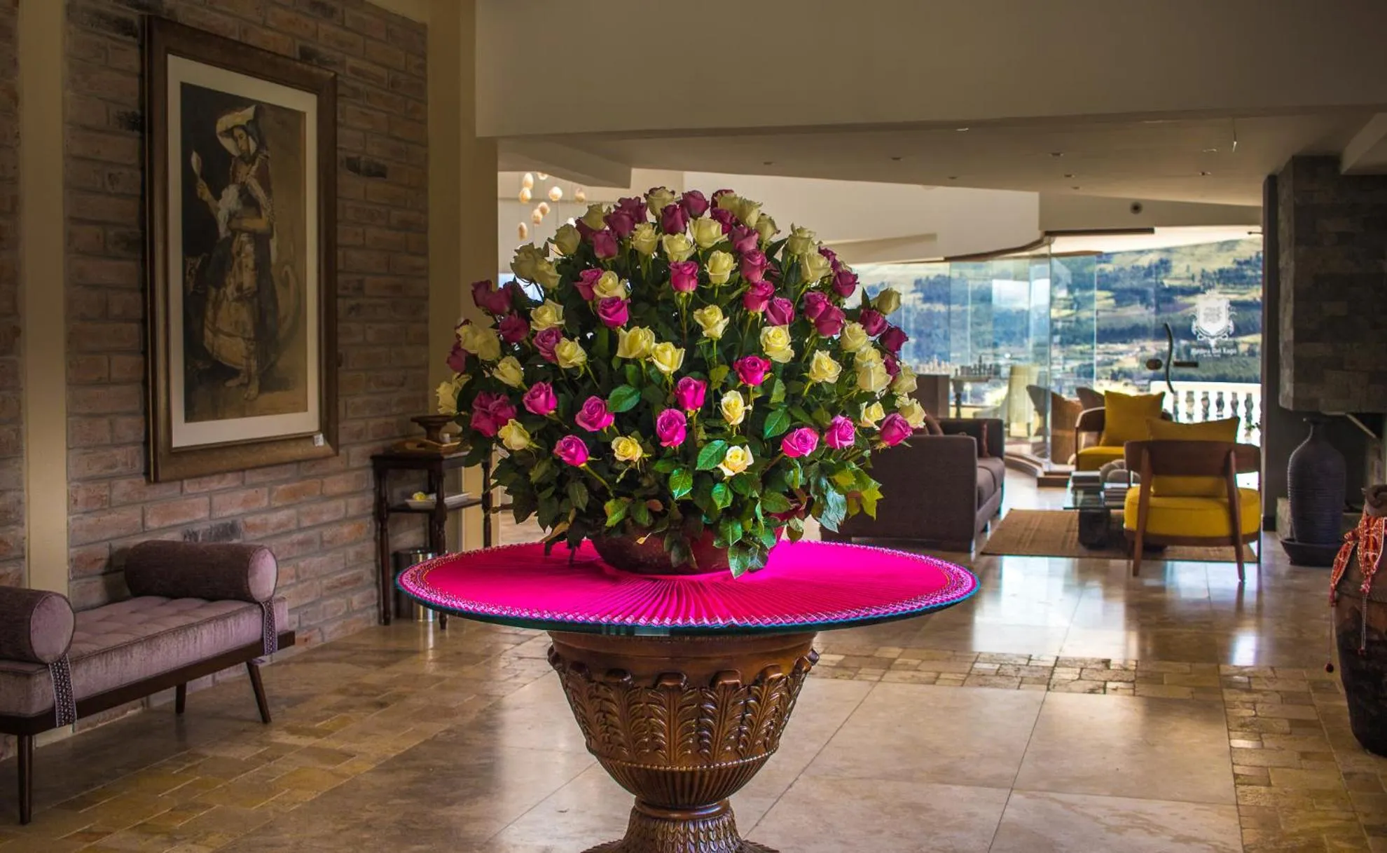 Lobby or reception in Hotel Medina Del Lago
