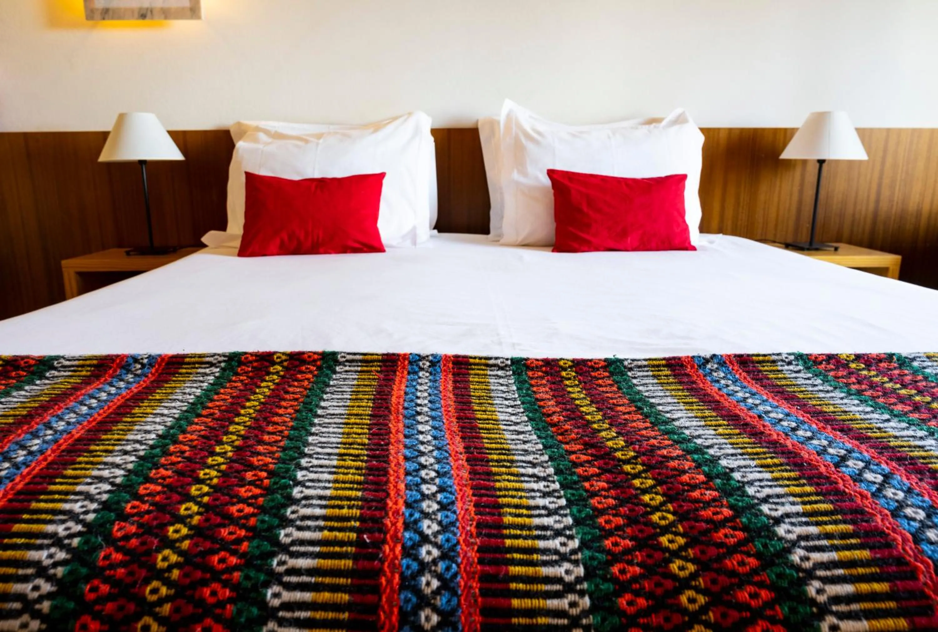 Bed in Hotel Apartamento Porto Covo