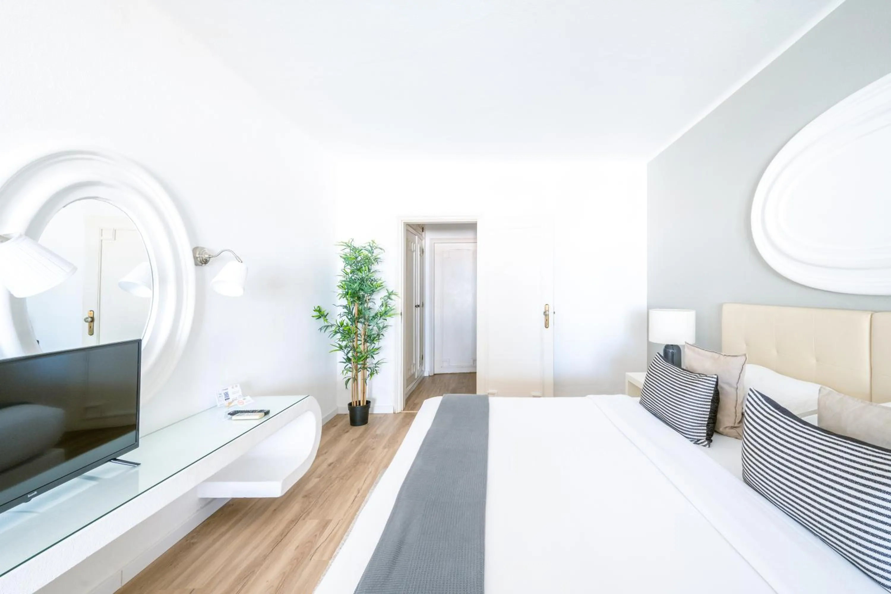 Bed in Baluarte da Vila Apartments