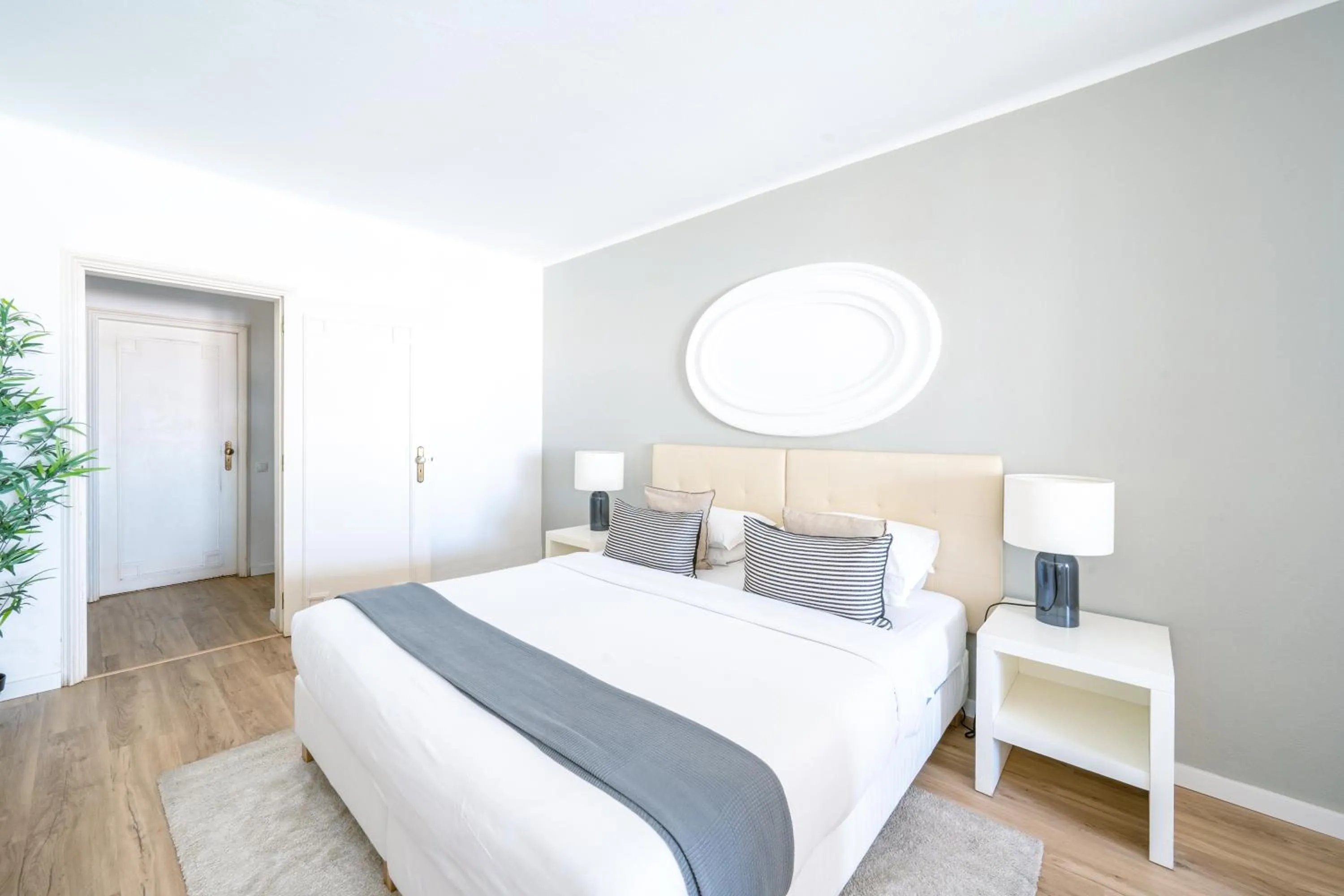 Bed in Baluarte da Vila Apartments