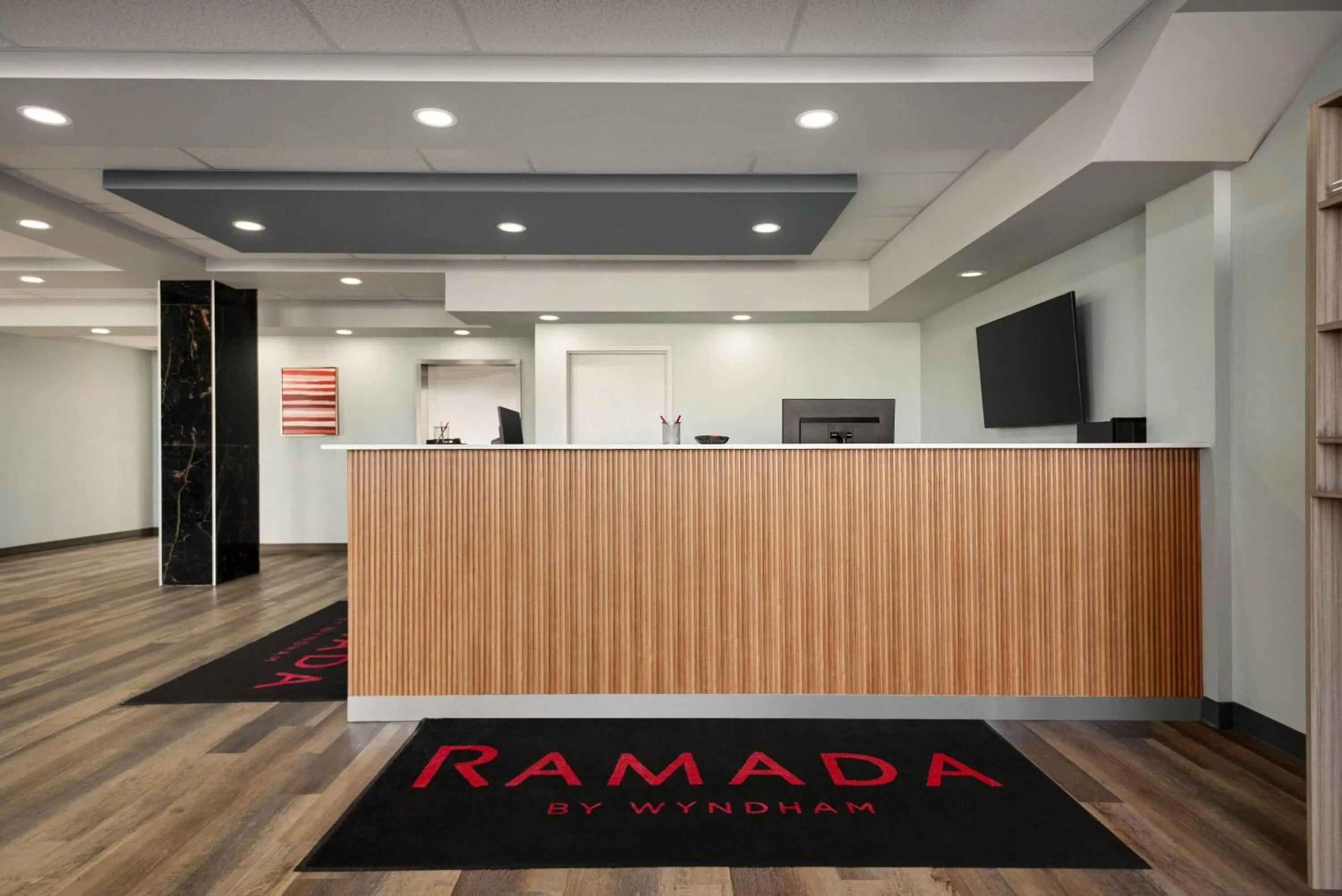 Lobby or reception in Ramada by Wyndham West Edmonton Hotel & Suites